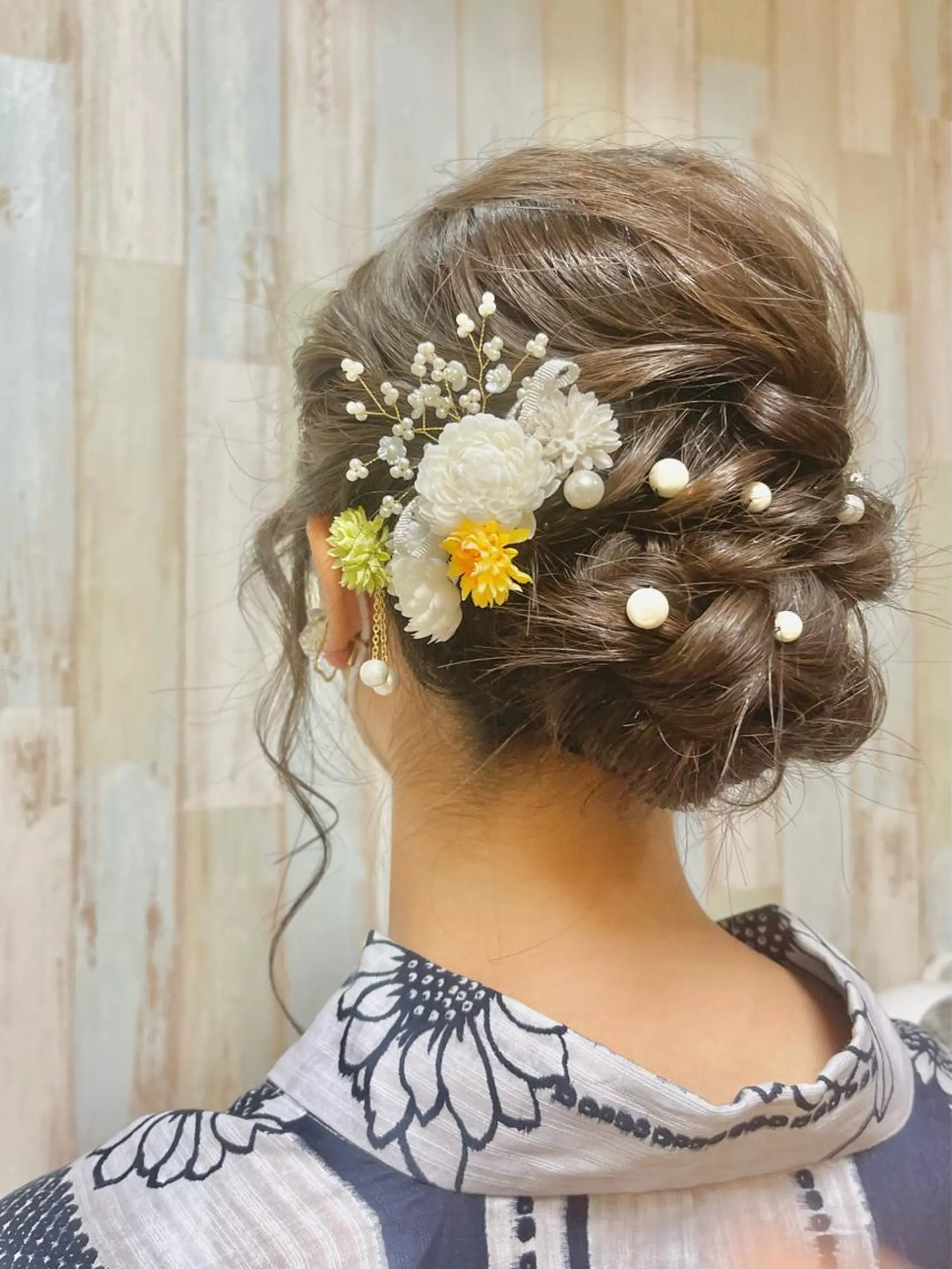 ヘアアレンジ 浴衣 着付け RaumChouChou所属・齋 藤のマツエク・マツパデザイン