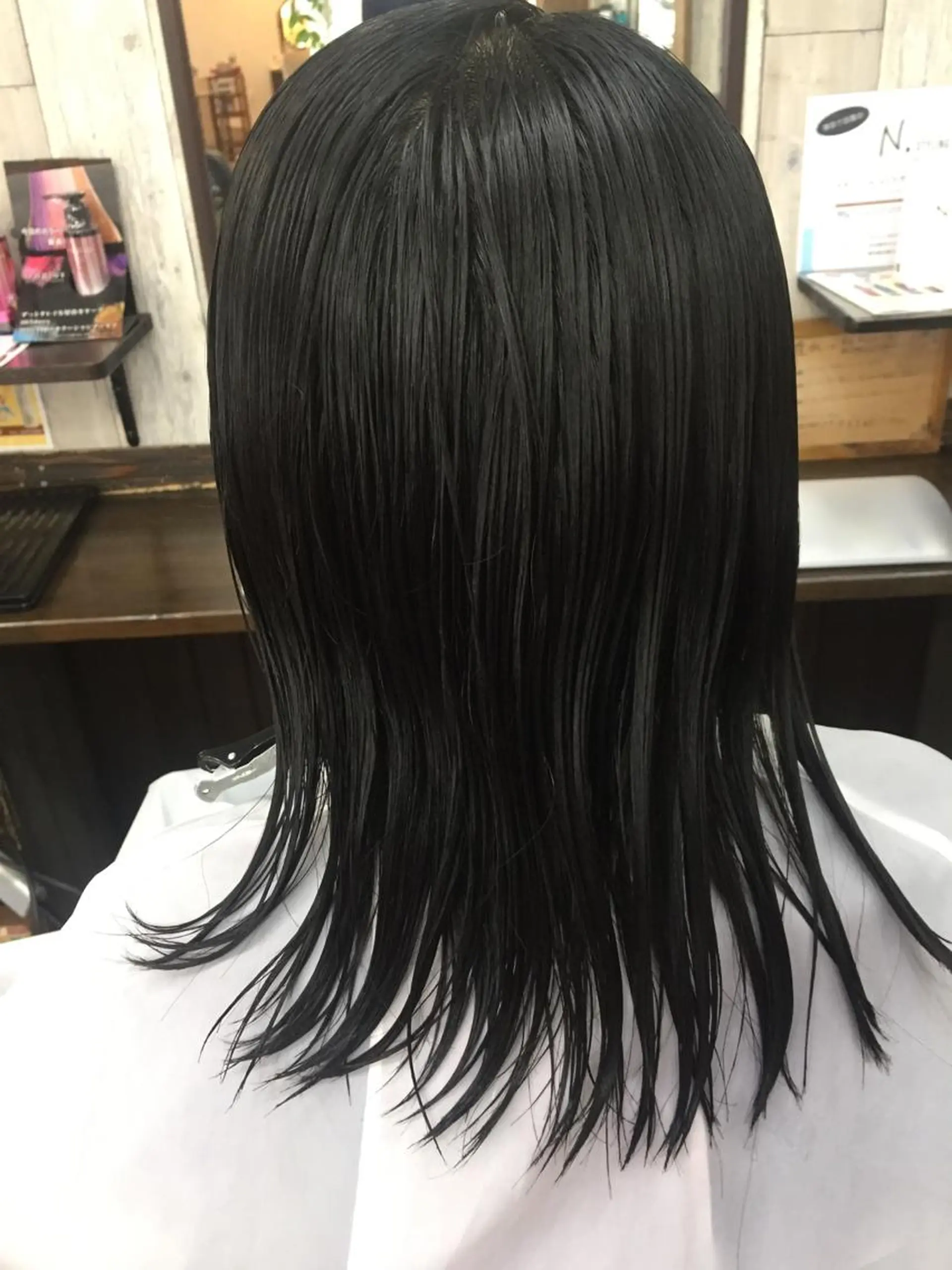 中山 ルミ子のヘアスタイル