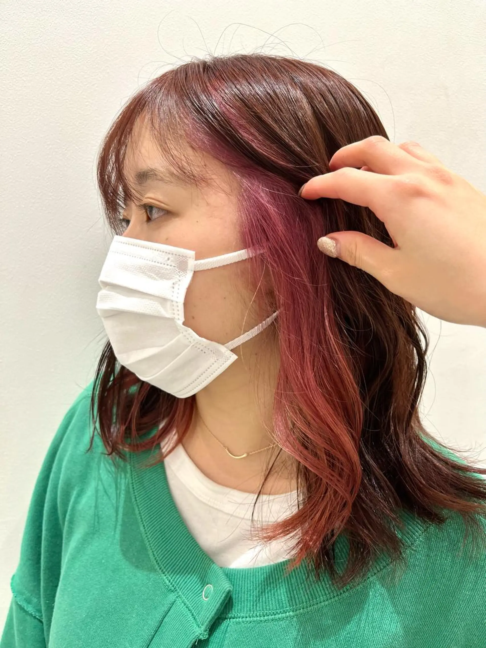 ロング カラー i sのヘアスタイル