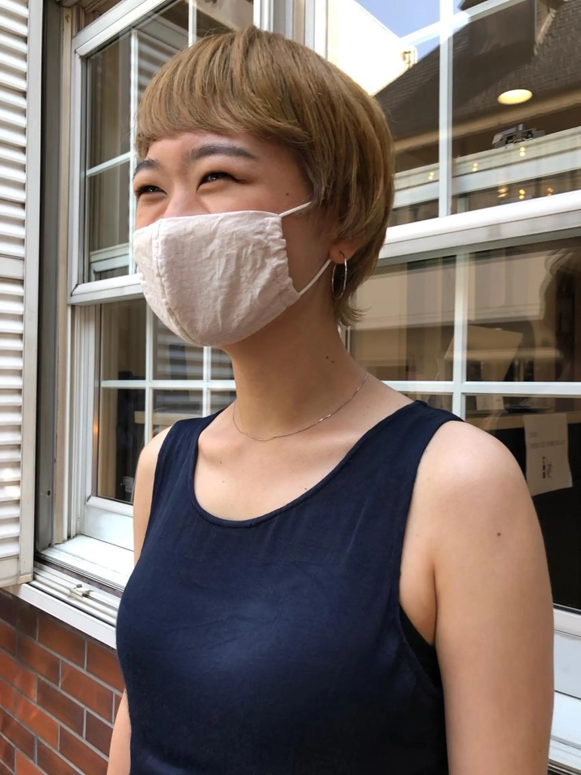 ショート カラー eri kinjoのヘアスタイル