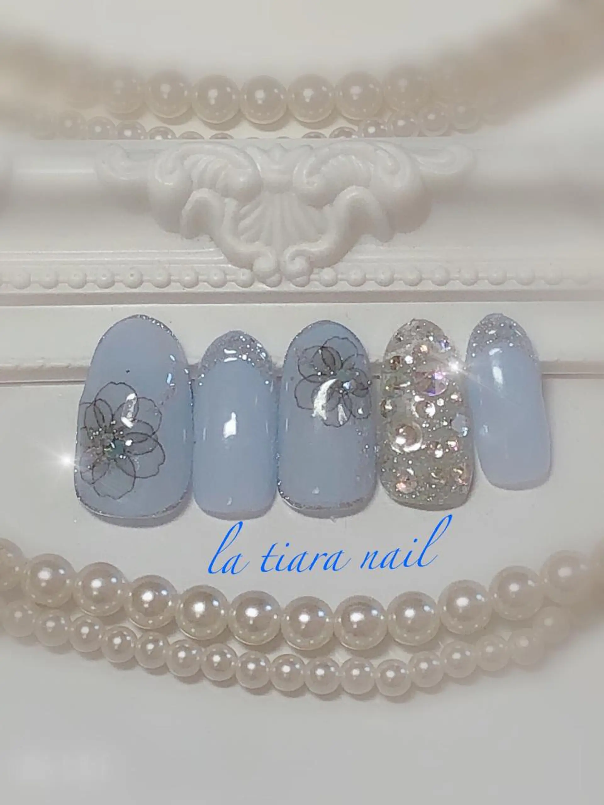 ネイル Blue bird  nailのネイルデザイン