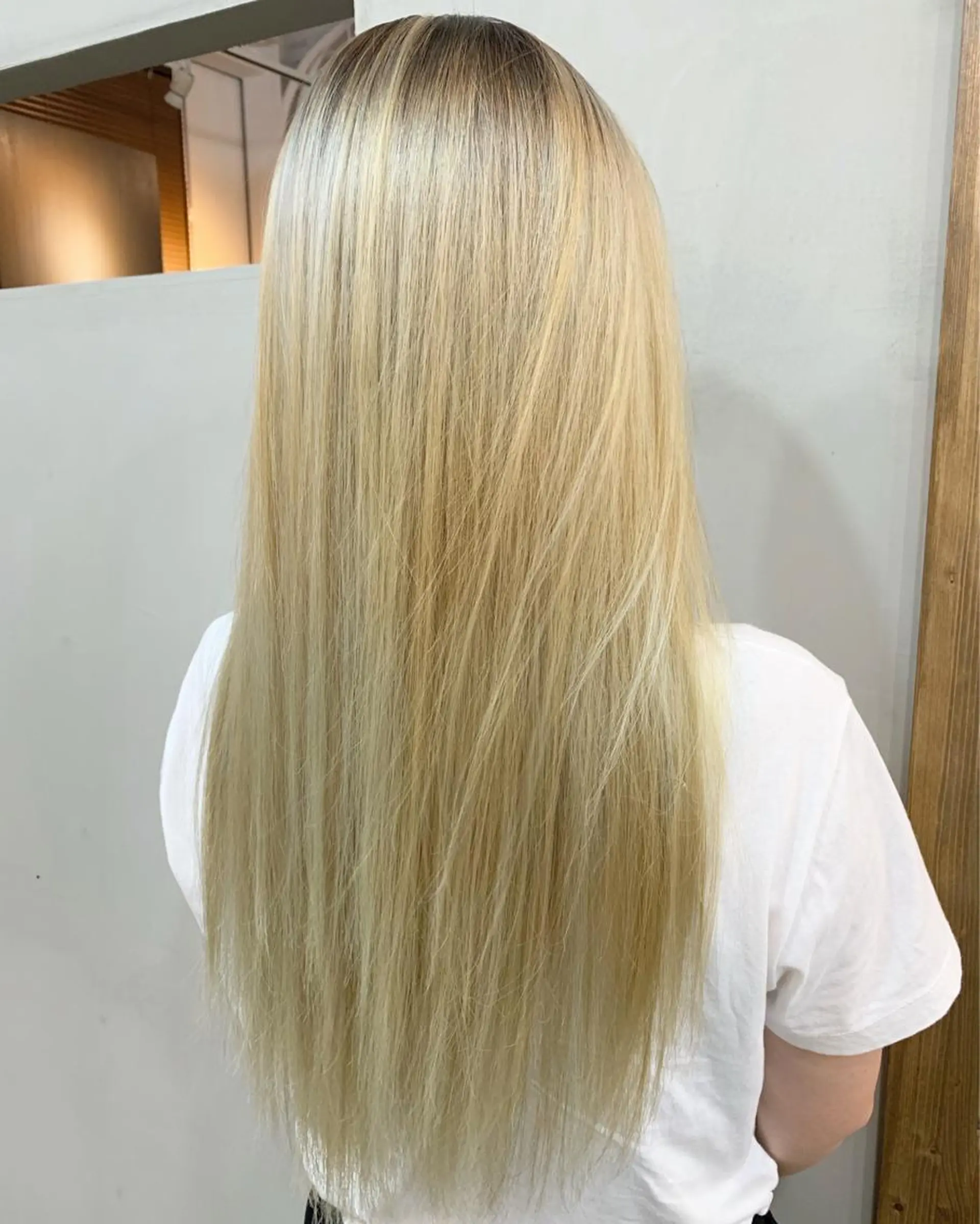 ロング カラー イエローカラー 韓国風ヘア ヘアカラー ブリーチ特化 / share 元太のヘアスタイル