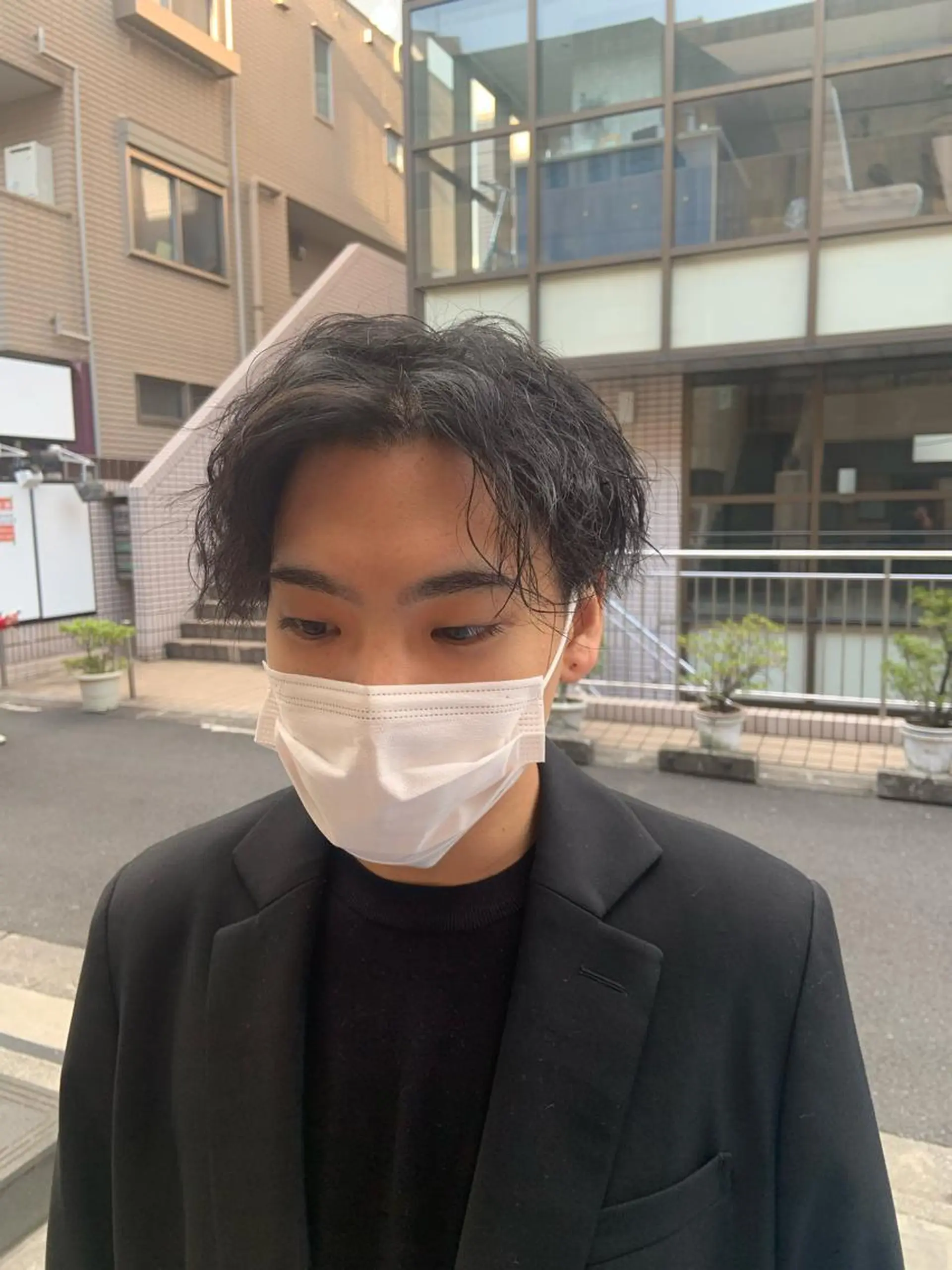 パーマ メンズ カット パーマ トリートメント ✨メンズスタイル✨ Daiのヘアスタイル