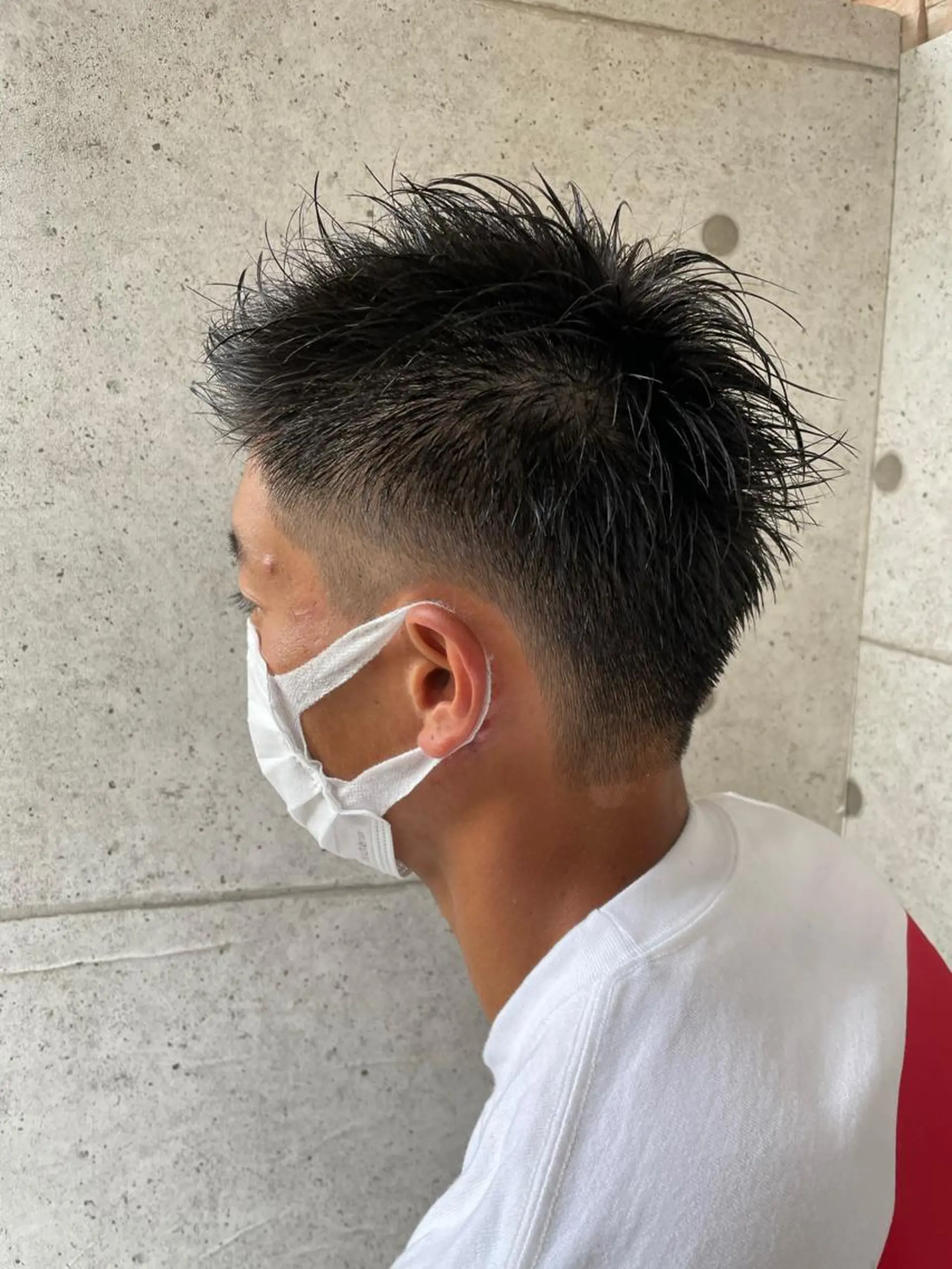 ショート カラー パーマ ヘアアレンジ メンズ キッズ 木下 修兵のヘアスタイル