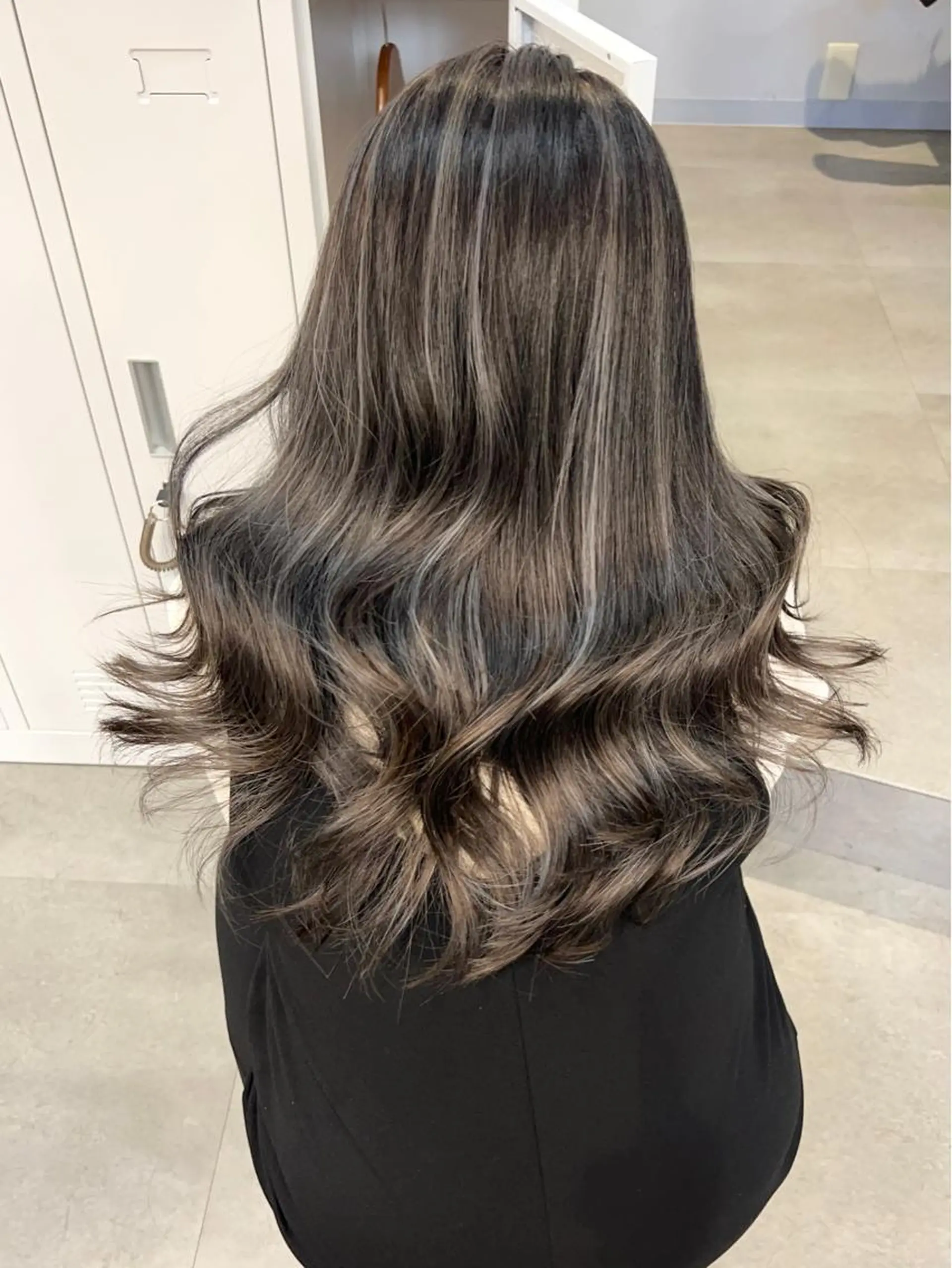 ロング ヘアカラー トリートメント KYOKO 【Bear】のヘアスタイル