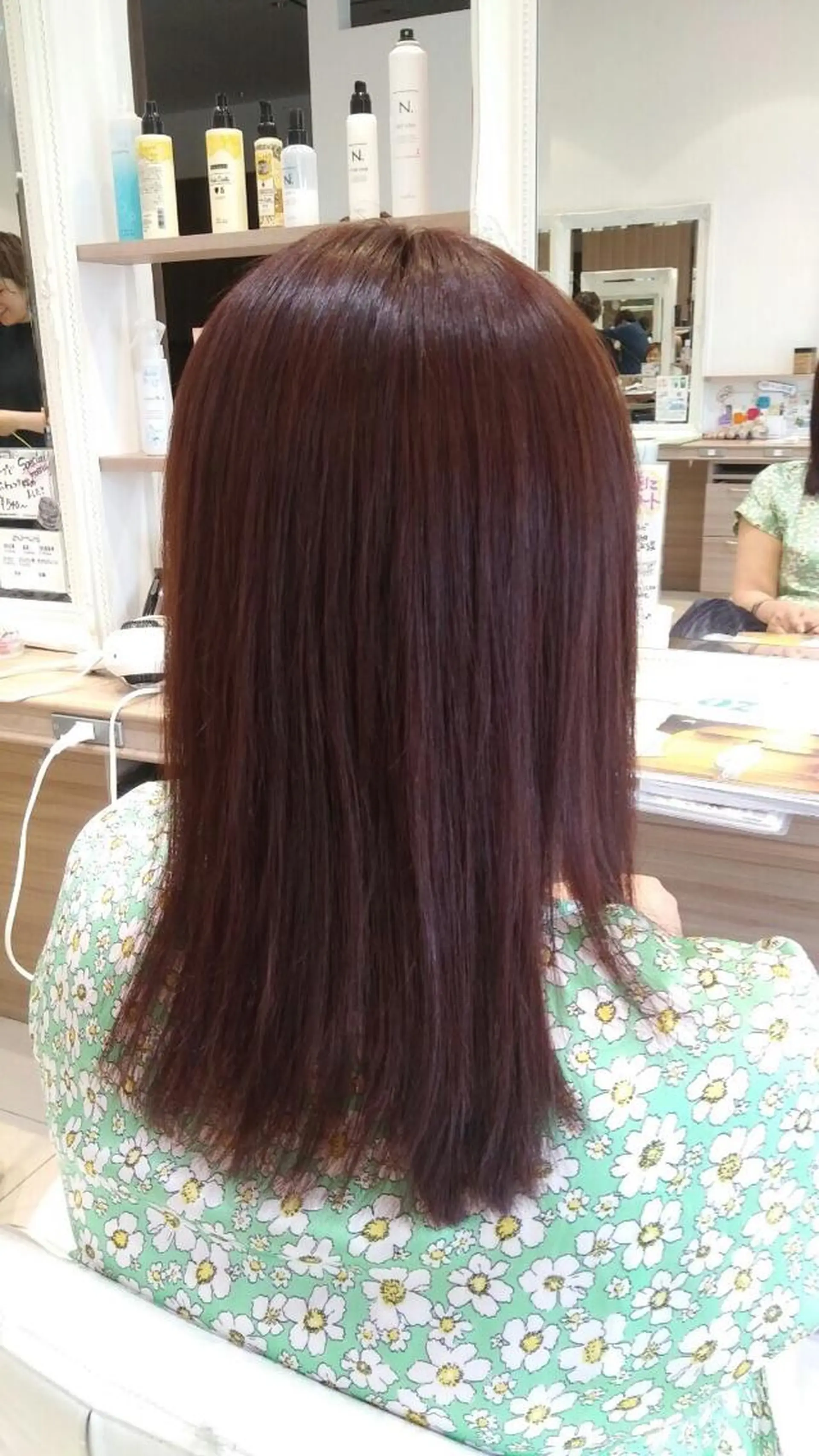 セミロング カラー ピンクカラー 似合わせカラーリスト 佐竹　舞🌼のヘアスタイル