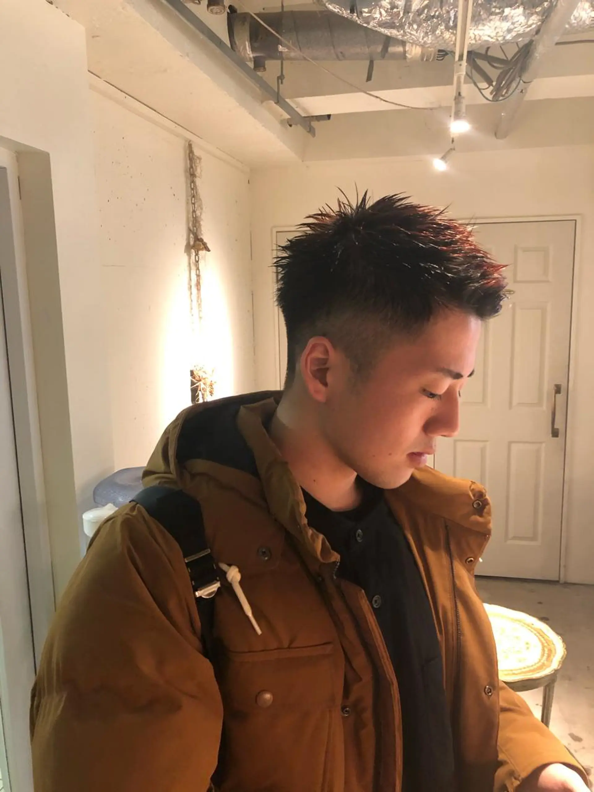 カラー メンズ パーマ美容師 hanaのヘアスタイル