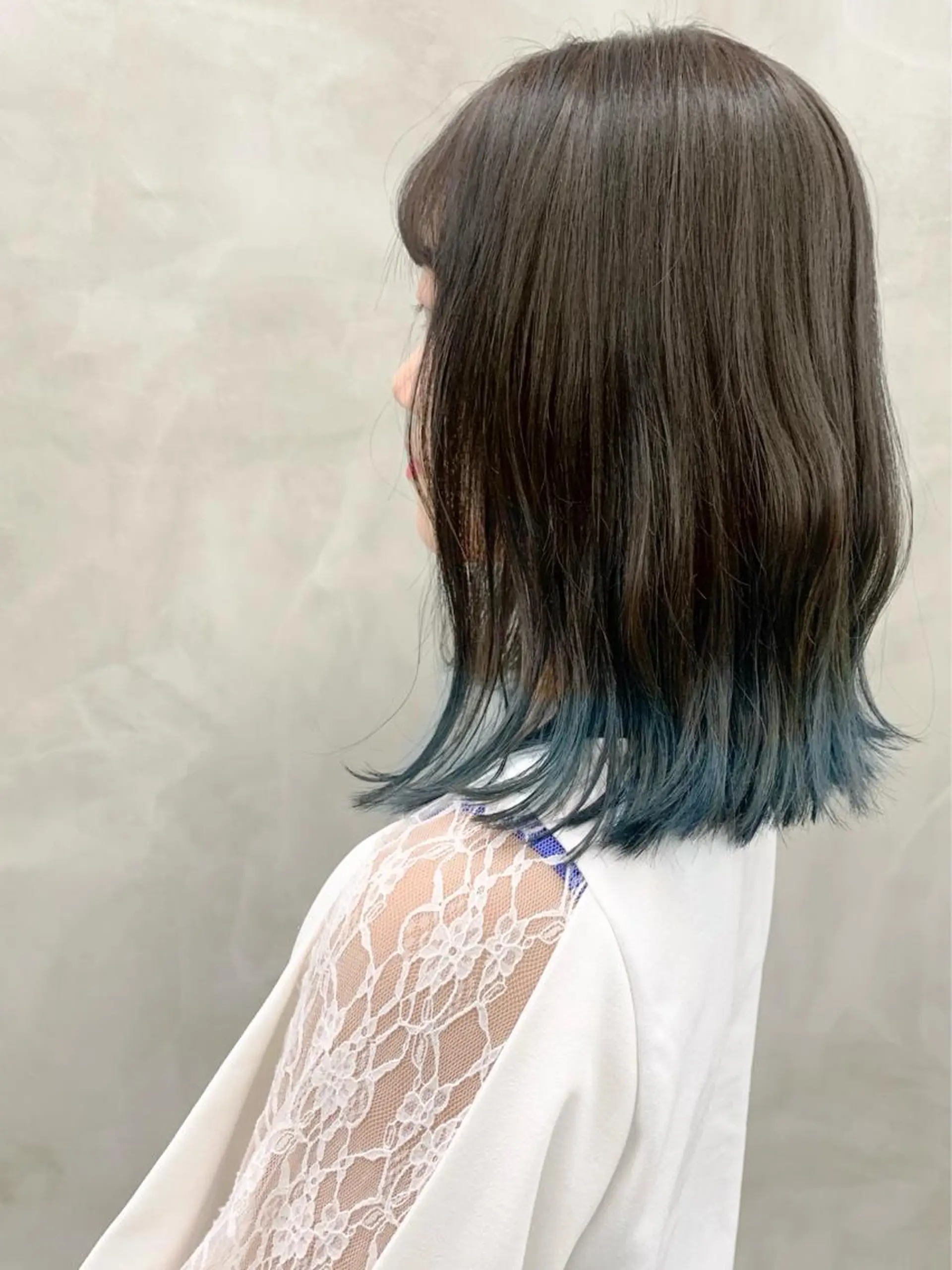 カラー アクアカラー ブリーチ 透明感カラー デザインカラー グレージュ ヘッドスパ (女性限定)🍋モエのヘアスタイル