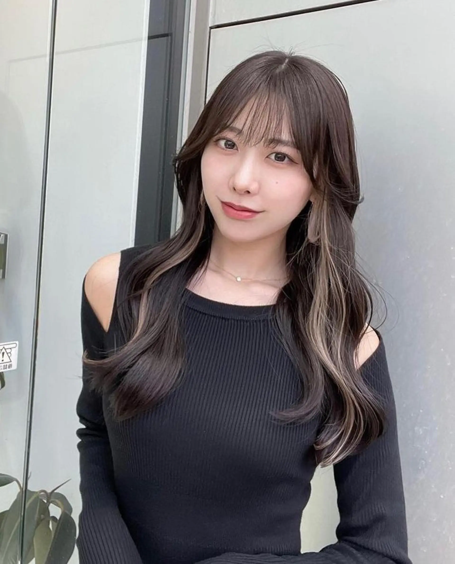 ロング カット ヘアカラー トリートメント 🌫️大人韓国ヘア 🌫️naoyaのヘアスタイル