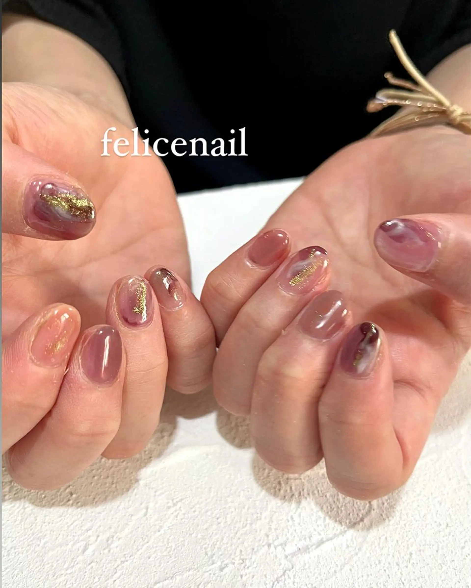 ネイル ニュアンスネイル felice nailのネイルデザイン