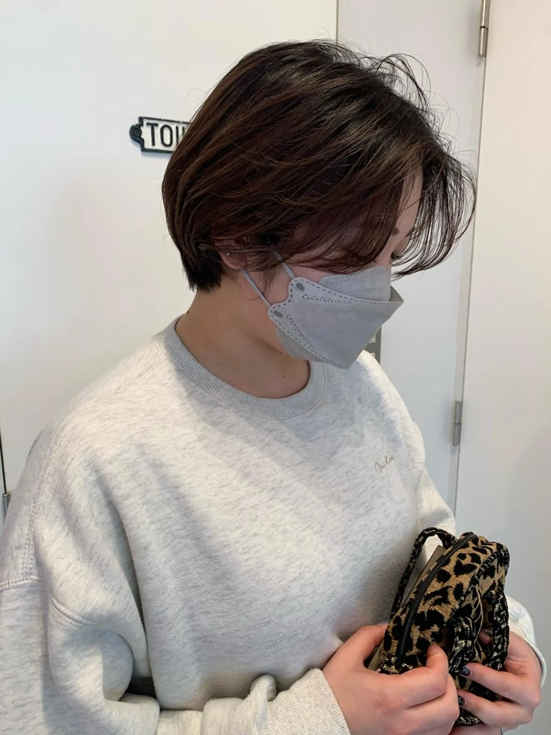 ショート ショートヘア 山嵜 かなのヘアスタイル