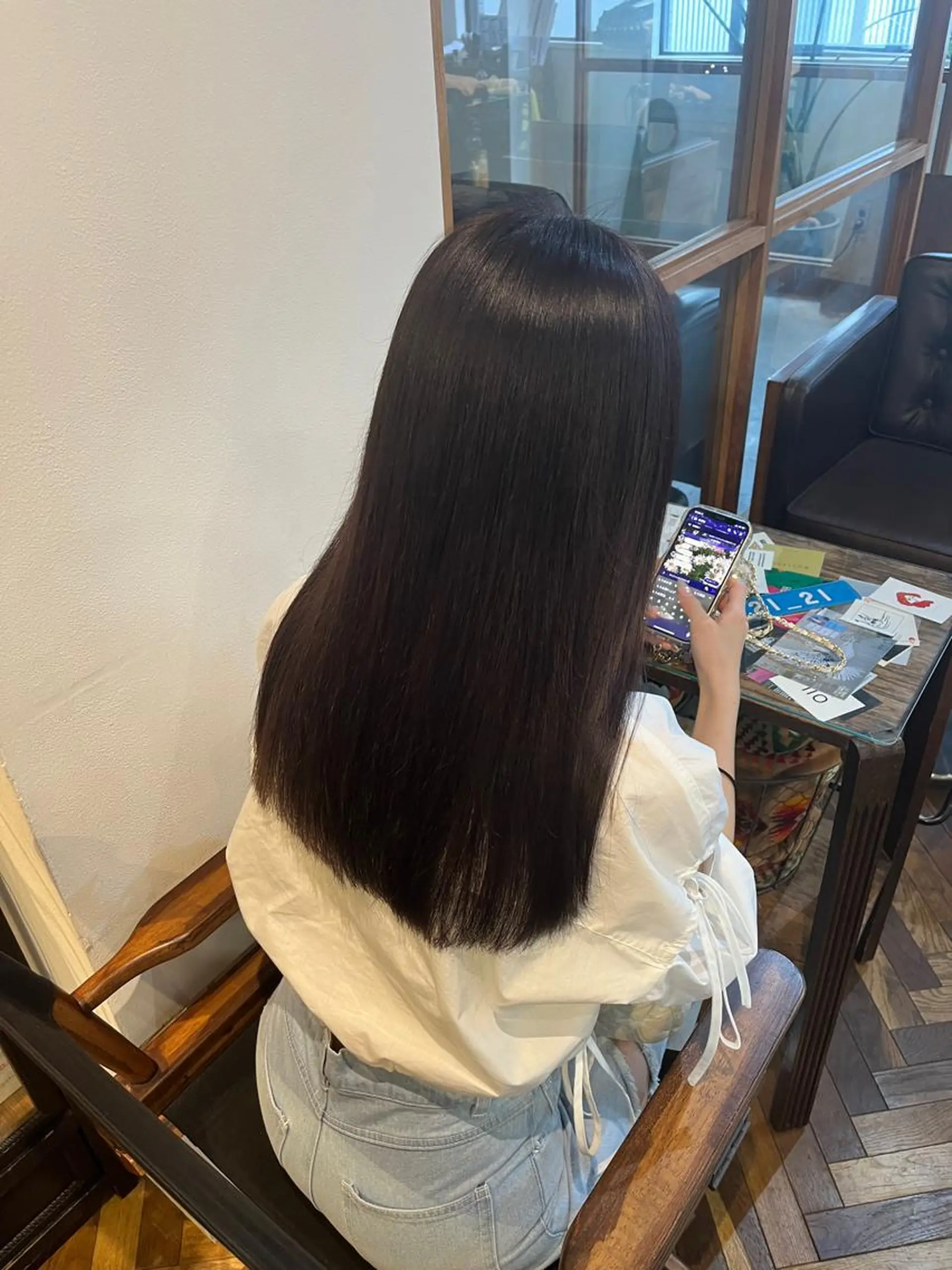 ロング カラー HOMIE TOKYO所属・sora / 渋谷 / ハイトーンのヘアスタイル