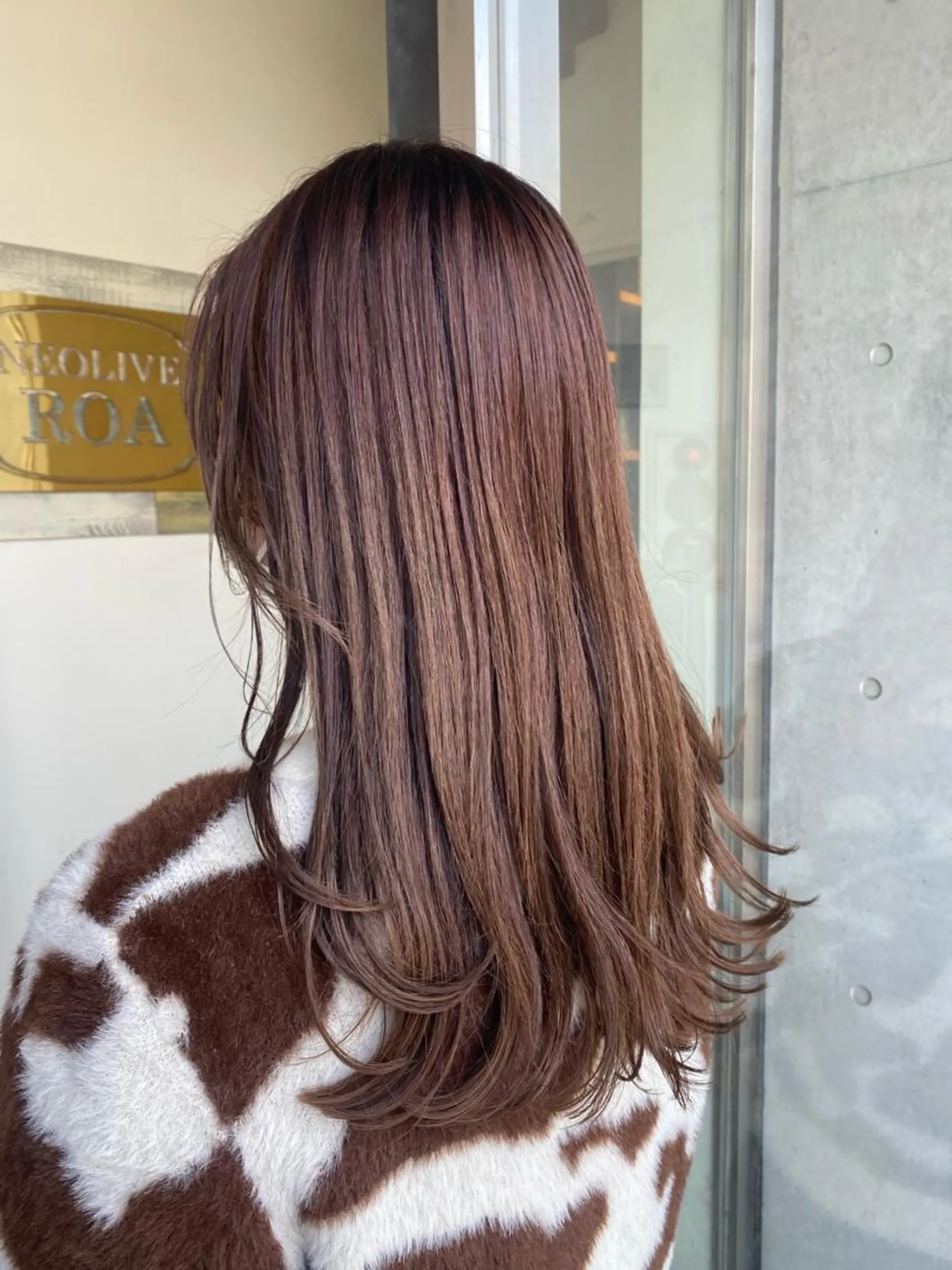 セミロング カラー 【ROA】 MISUZU✨のヘアスタイル