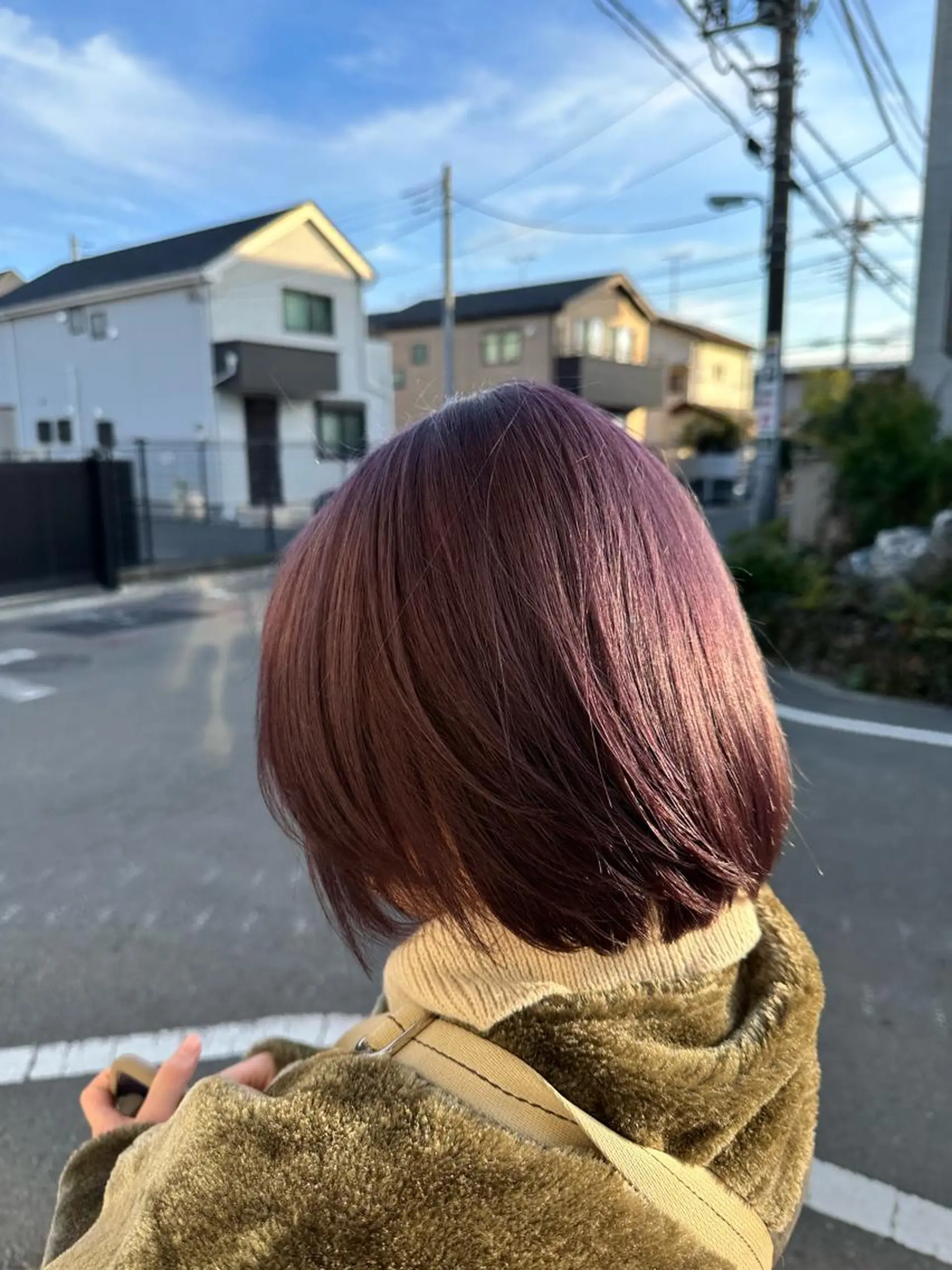 ショート カラー 🪼高評価🪼 💎柴崎の藤咲💎のヘアスタイル