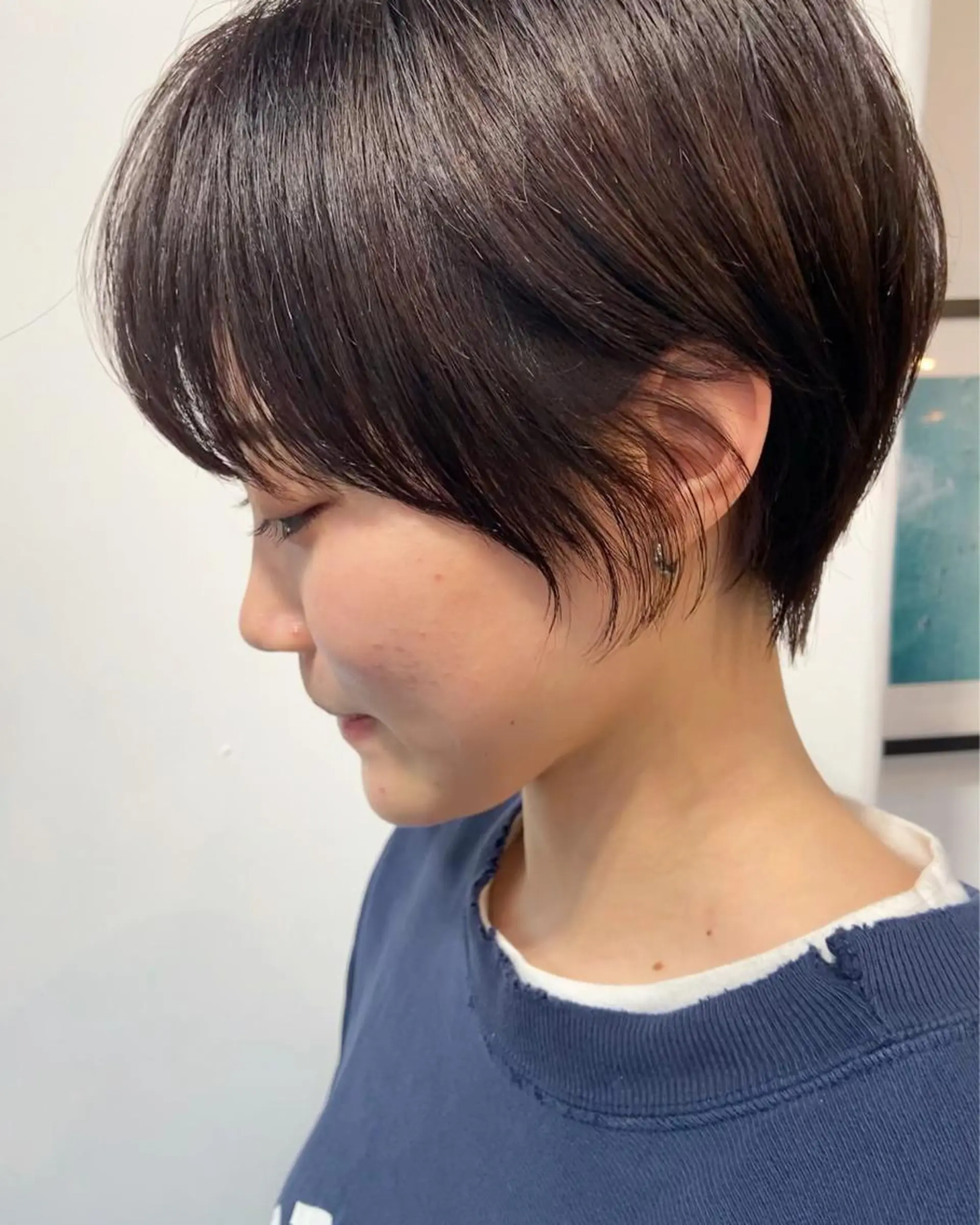 ショート ショートヘア 田中 あやなのヘアスタイル