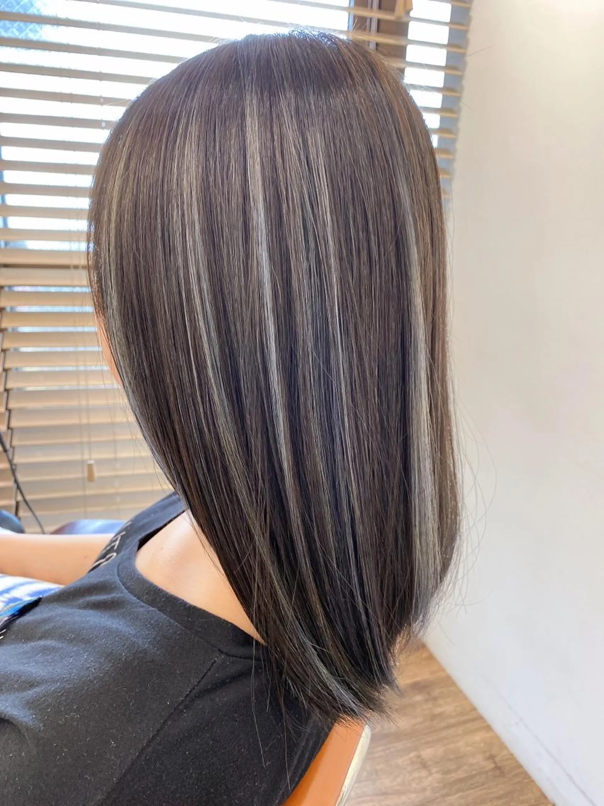 ロング カラー ヘアカラー トリートメント ハイライト⭐️上野 高広のヘアスタイル