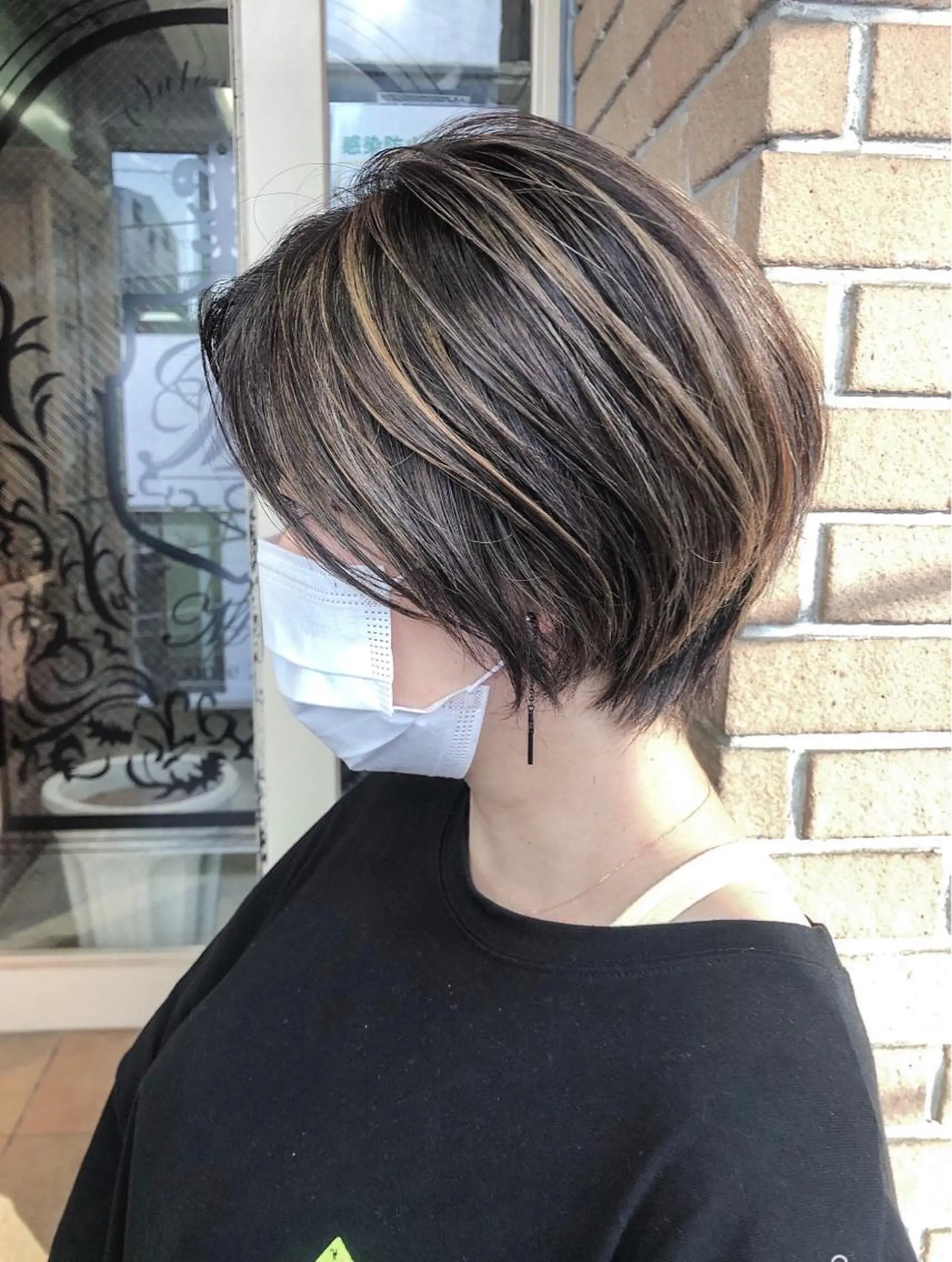 ショート 北條 優輝のヘアスタイル