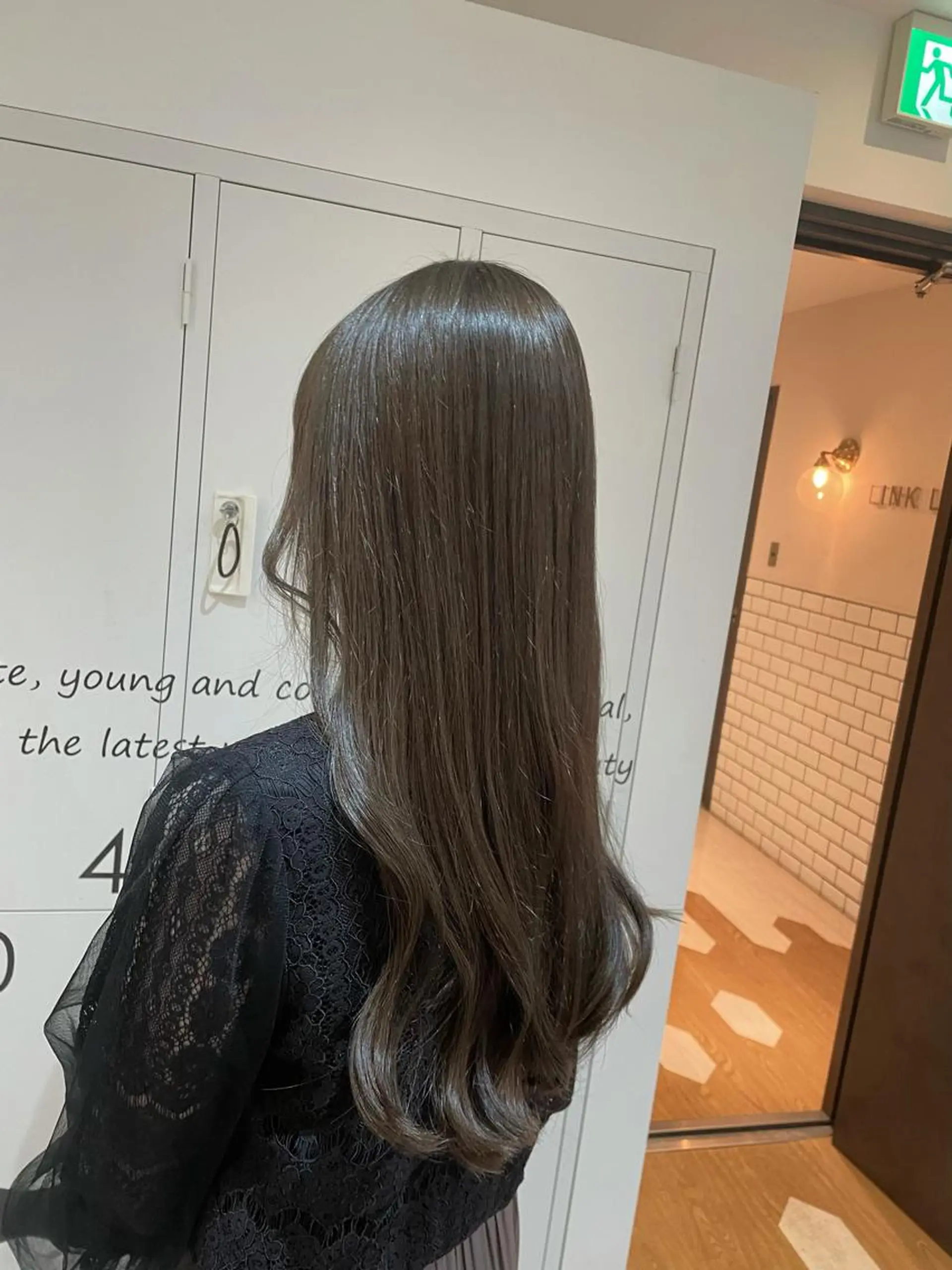 ロング カラー ヤマナカ エリカのヘアスタイル