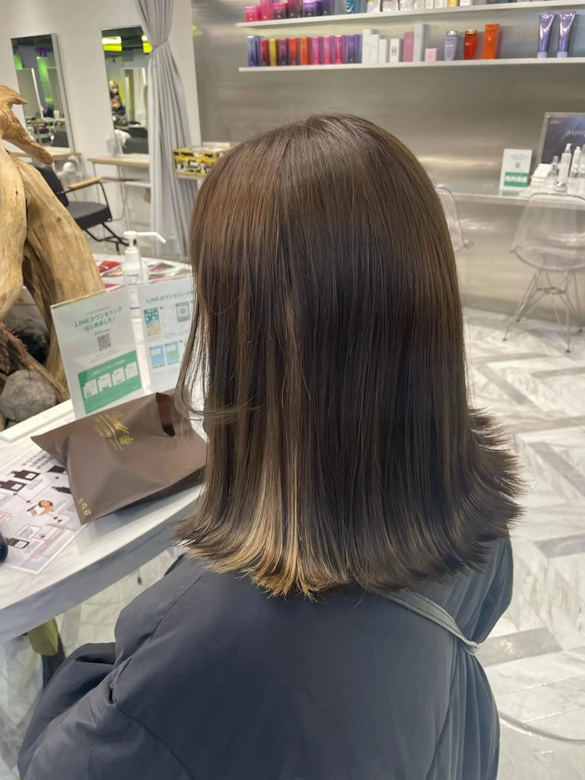 ミディアム カラー ヘアカラー 🧁はるひ/ ZEST Ivy🎀のヘアスタイル