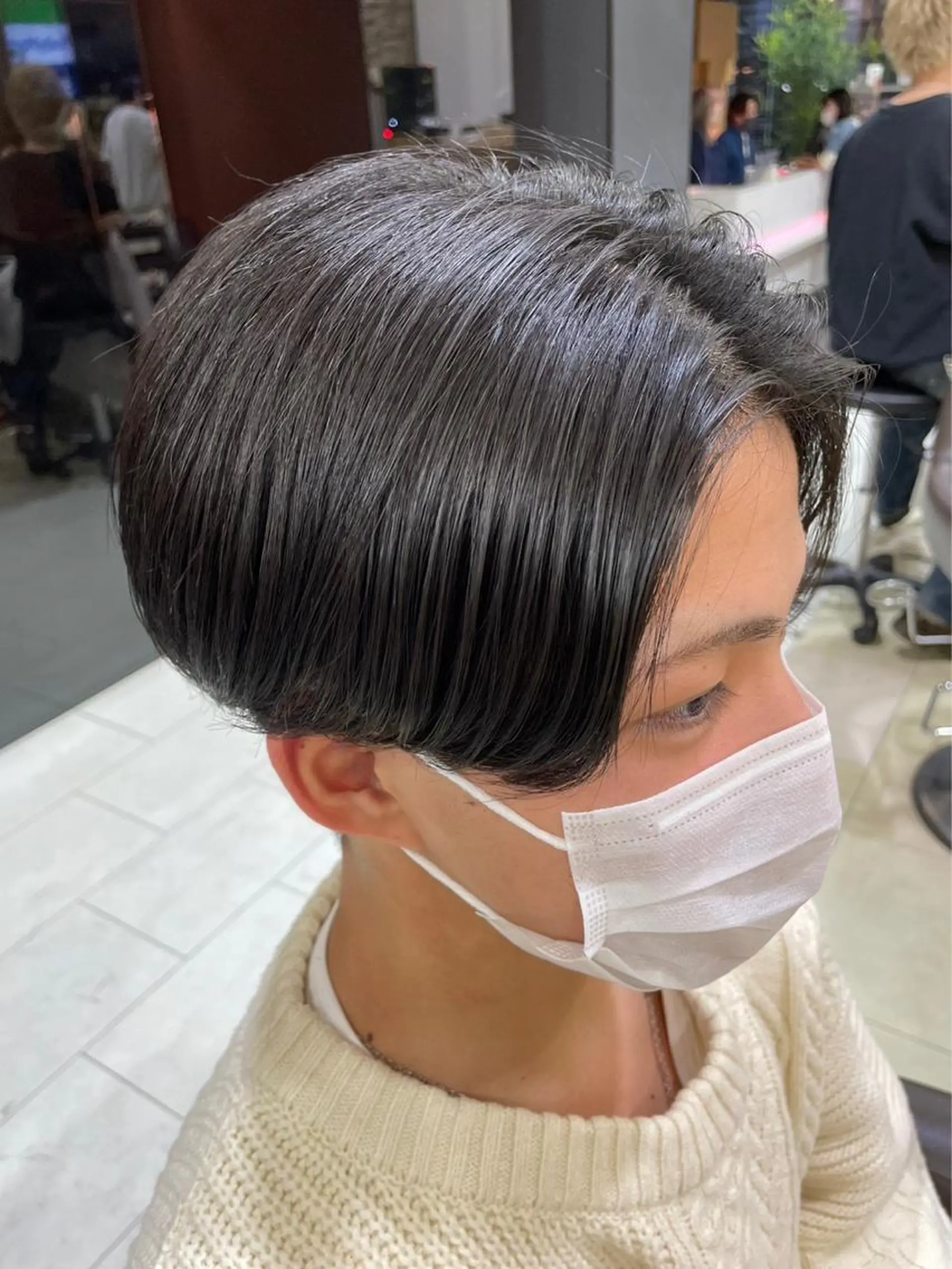 メンズ 酸性ストレート 石井 光星のヘアスタイル