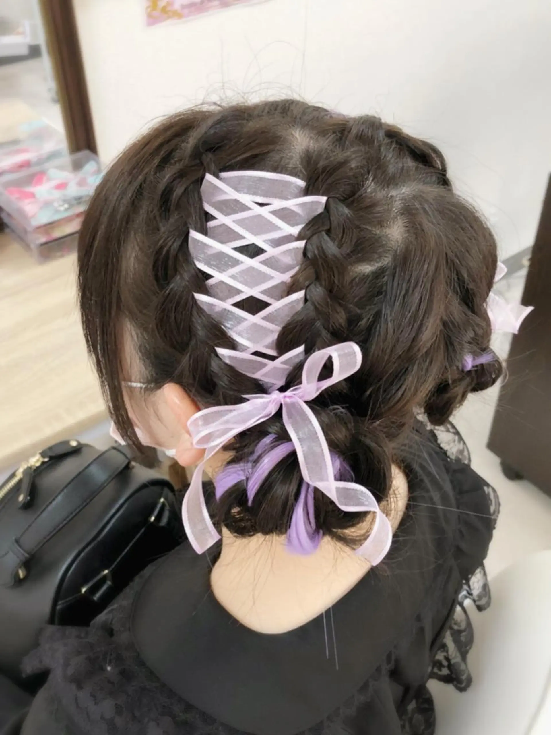 ヘアアレンジ エクステ 新宿ヘアセットメイク Asa-mのヘアスタイル