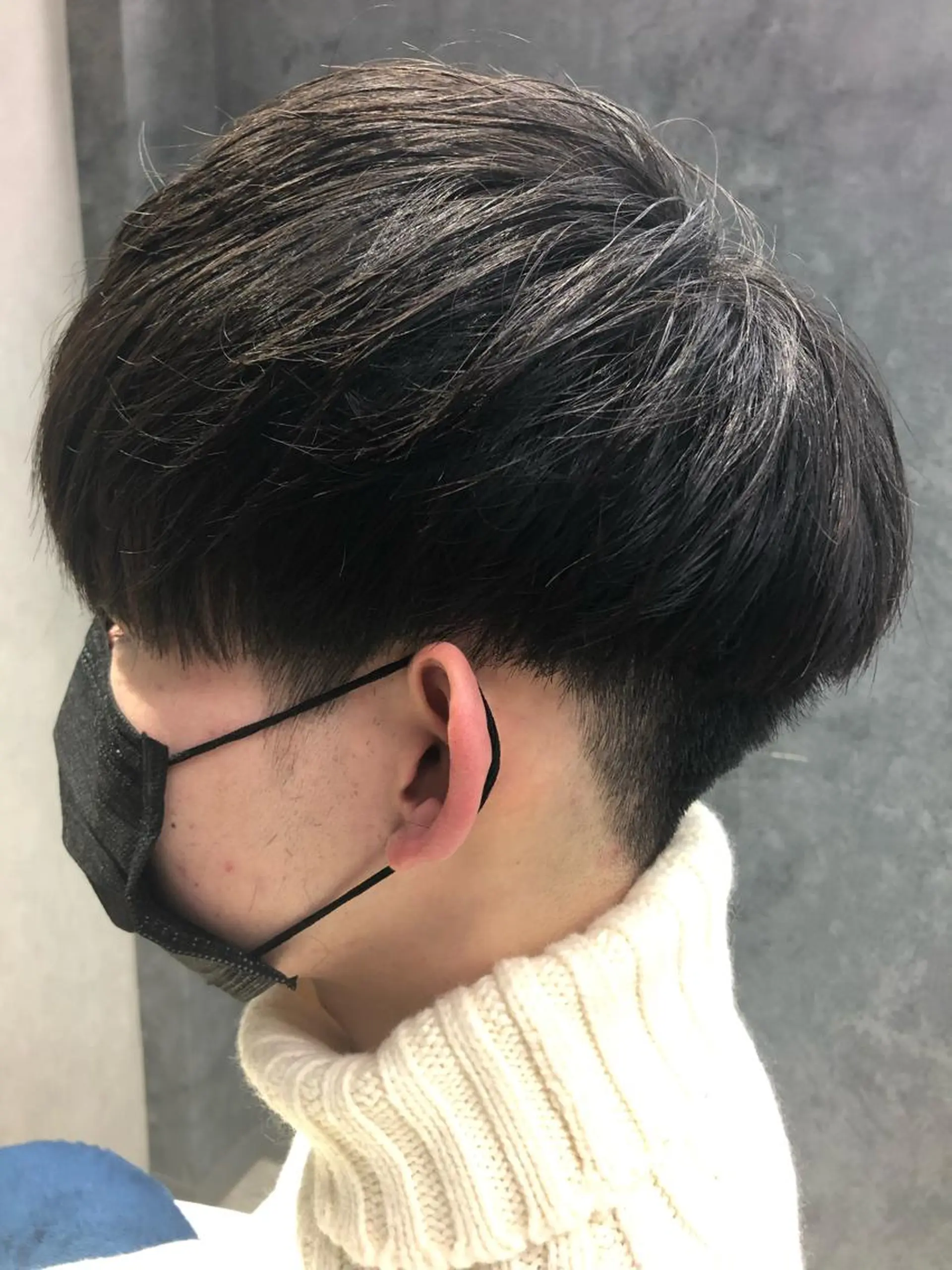 メンズ マッシュ ツーブロック カット Noyヨシモト ヒロトのヘアスタイル
