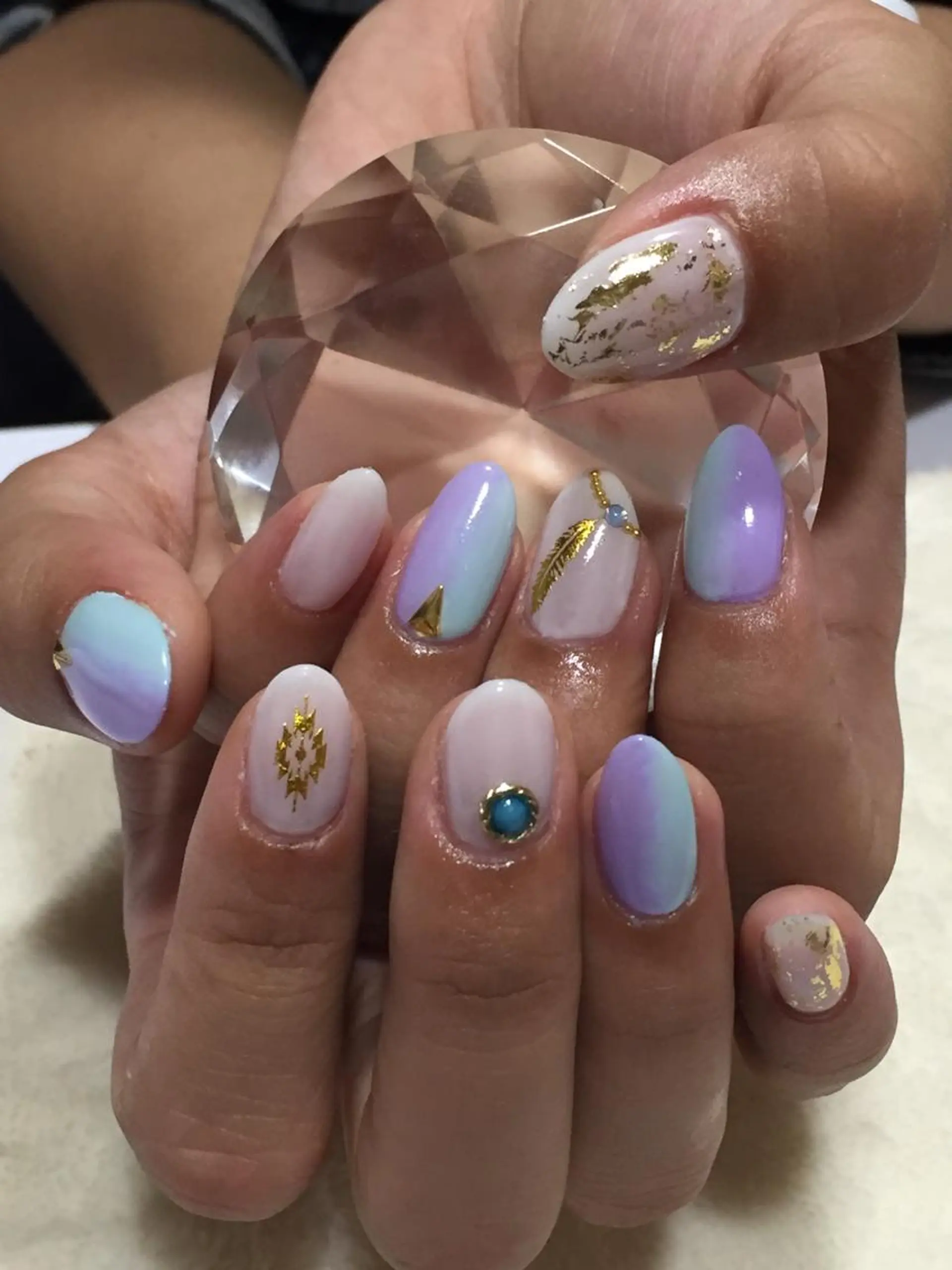 ネイル Sympa 𝓜iwako🐰ᩚのネイルデザイン