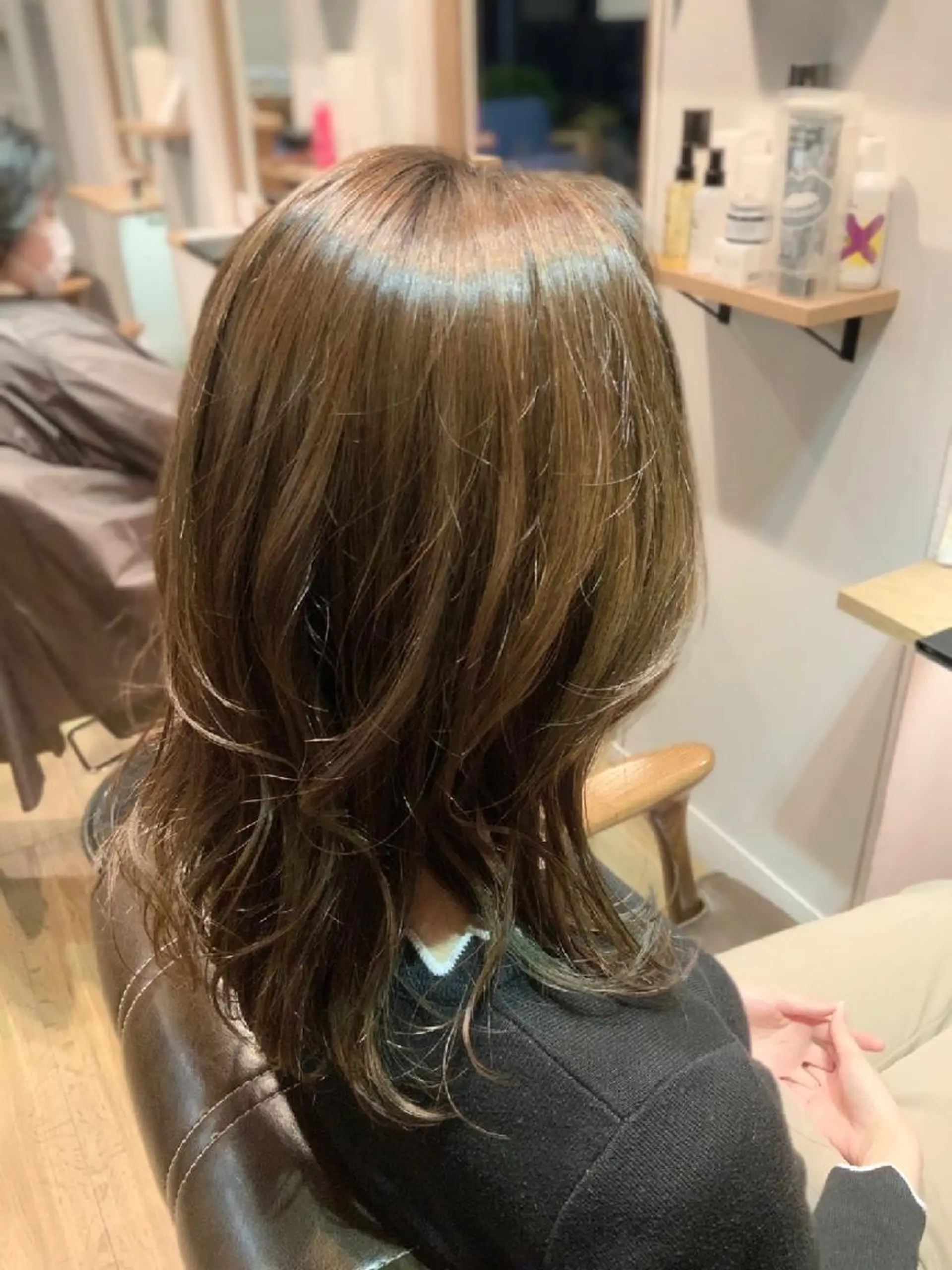 カラー ヘアカラー トリートメント 堀 望美のヘアスタイル