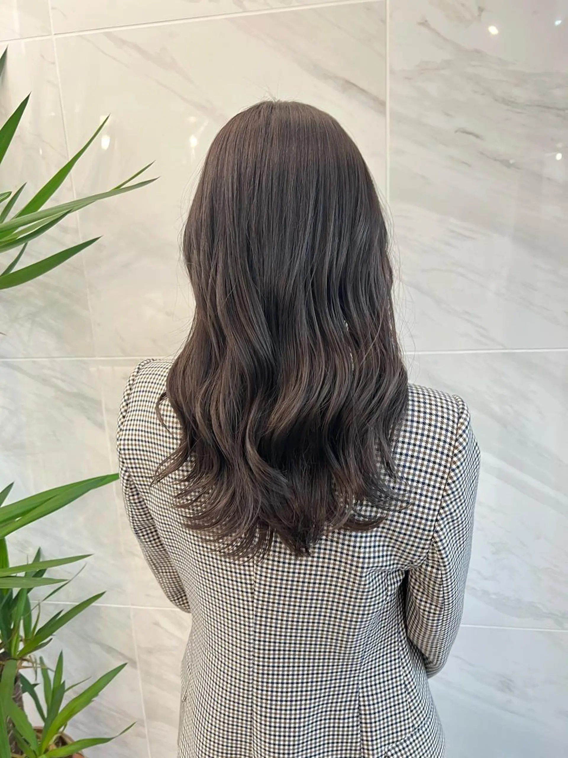 セミロング カット ヘアカラー 🩶レイヤーカット/ さわ🩶のヘアスタイル