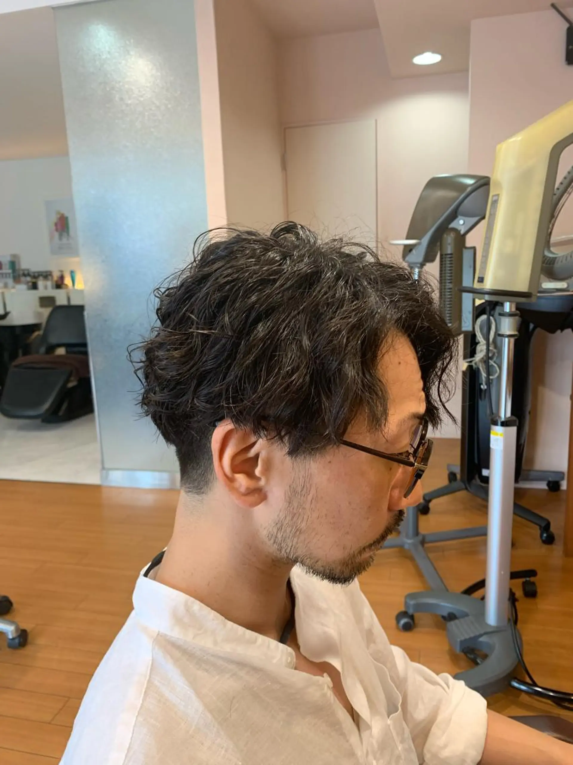 パーマ メンズ カット パーマ Rang柏 髪質改善No1のヘアスタイル