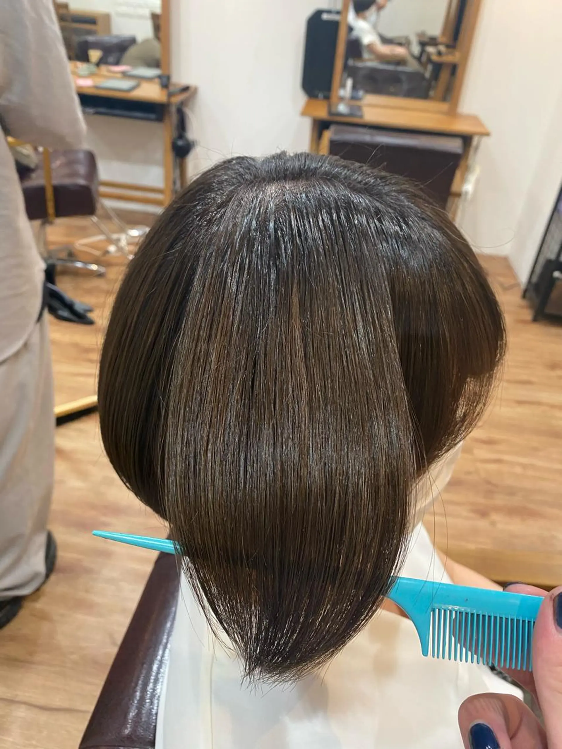 ショート 髪質改善&縮毛矯正 カット/soyaのヘアスタイル