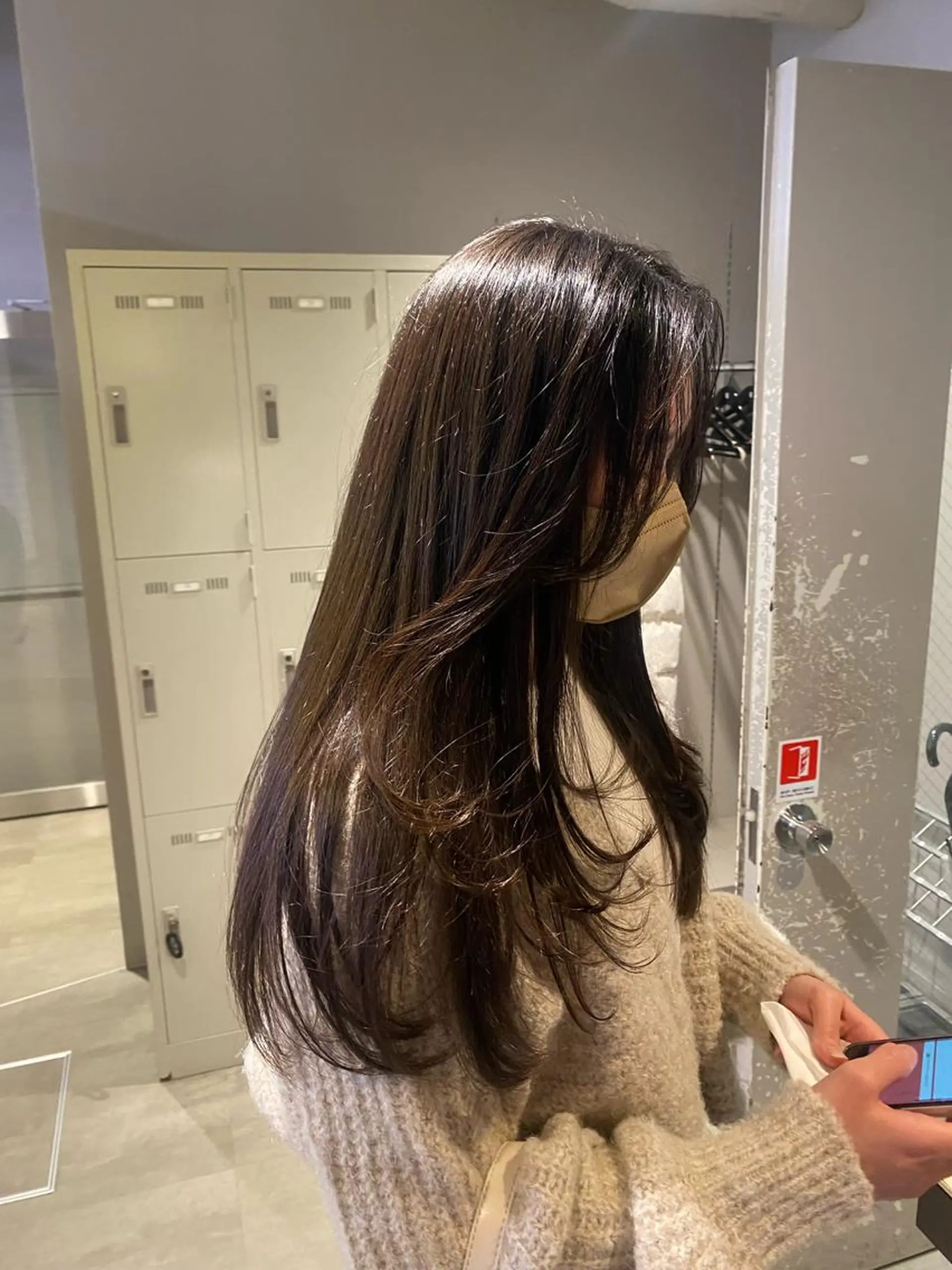 ミディアム カラー カット ヘアカラー トリートメント ヘッドスパ 韓国/トレンド レイヤー【101】のヘアスタイル