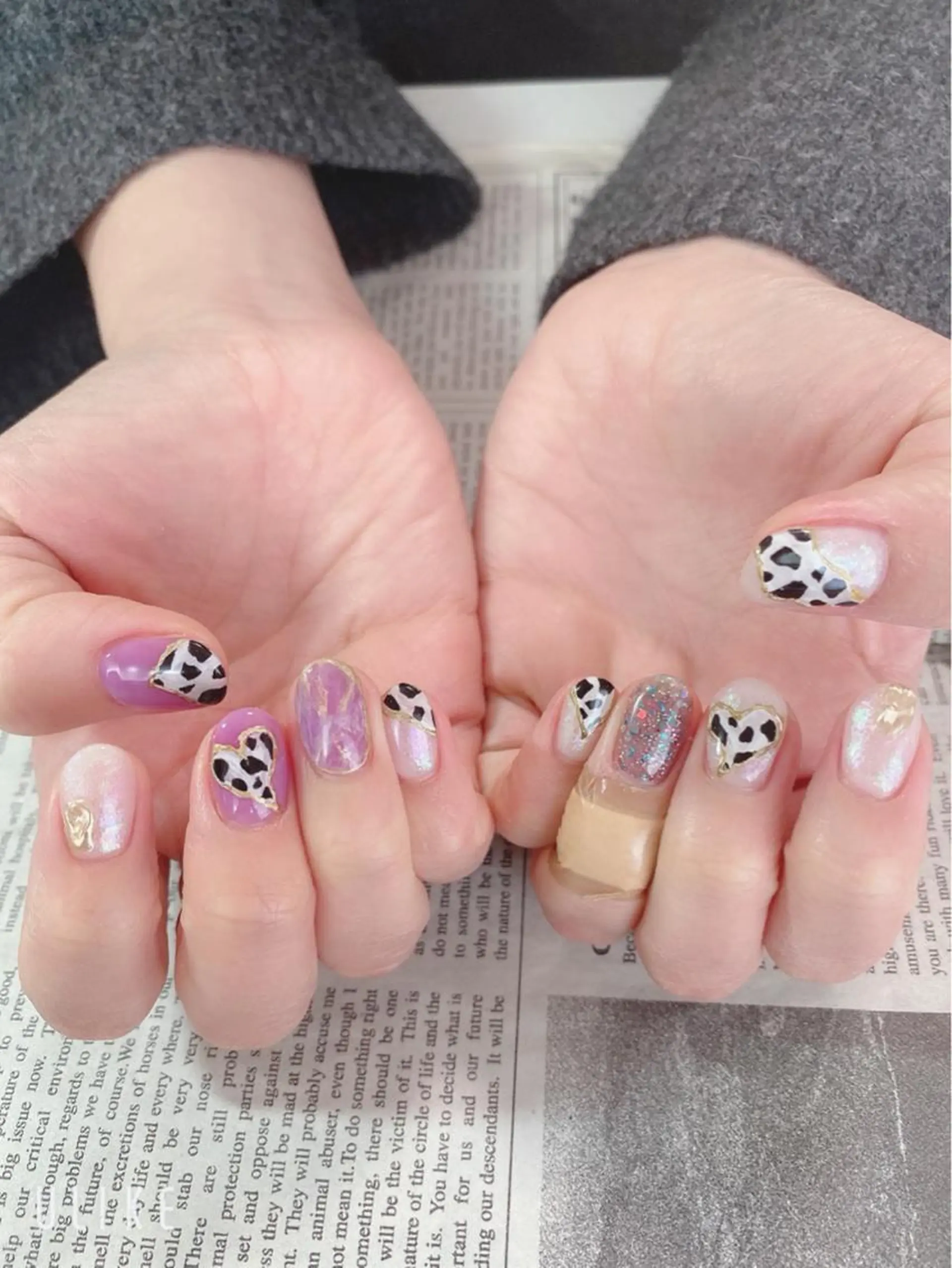 ネイル ハンドネイル ハンドケア 森山 舞のネイルデザイン