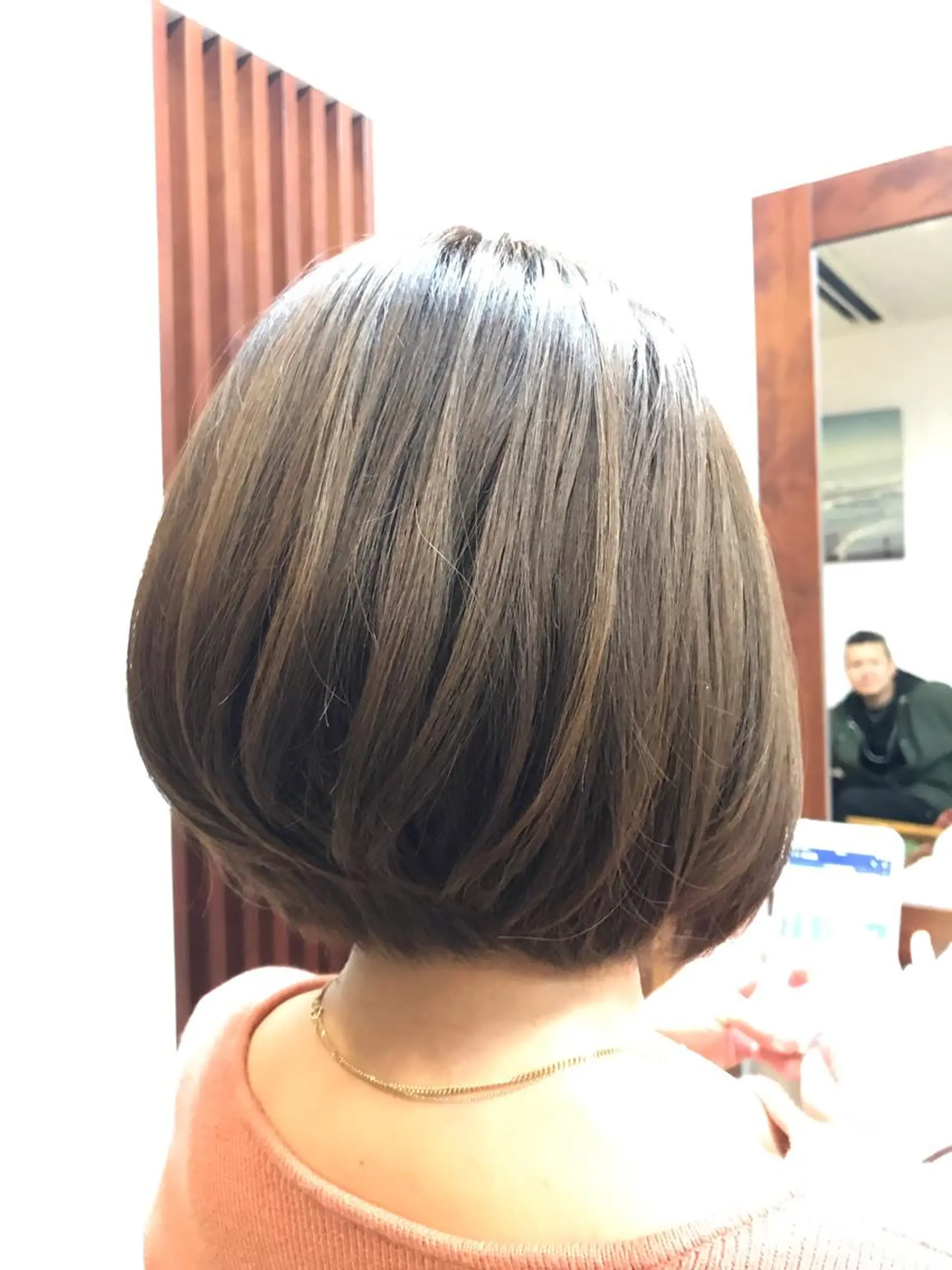 ミディアム 菊池 邦之のヘアスタイル