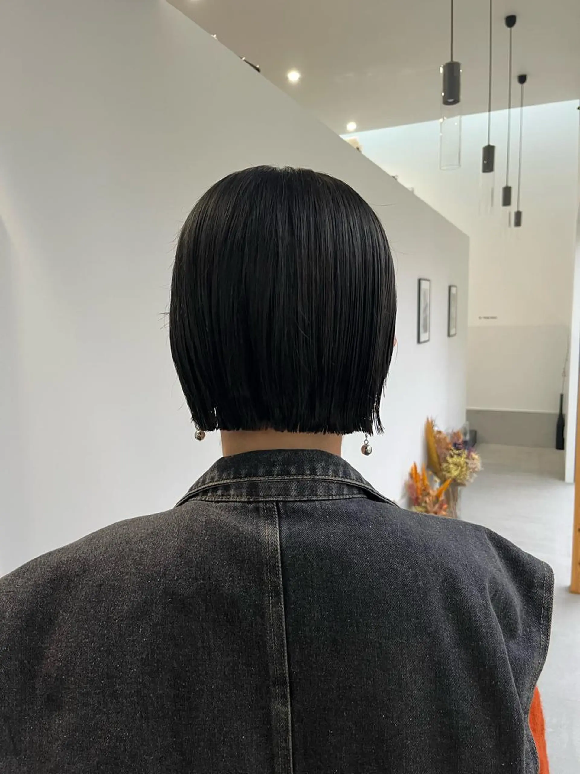 ショート ボブ 湯川 未咲希のヘアスタイル