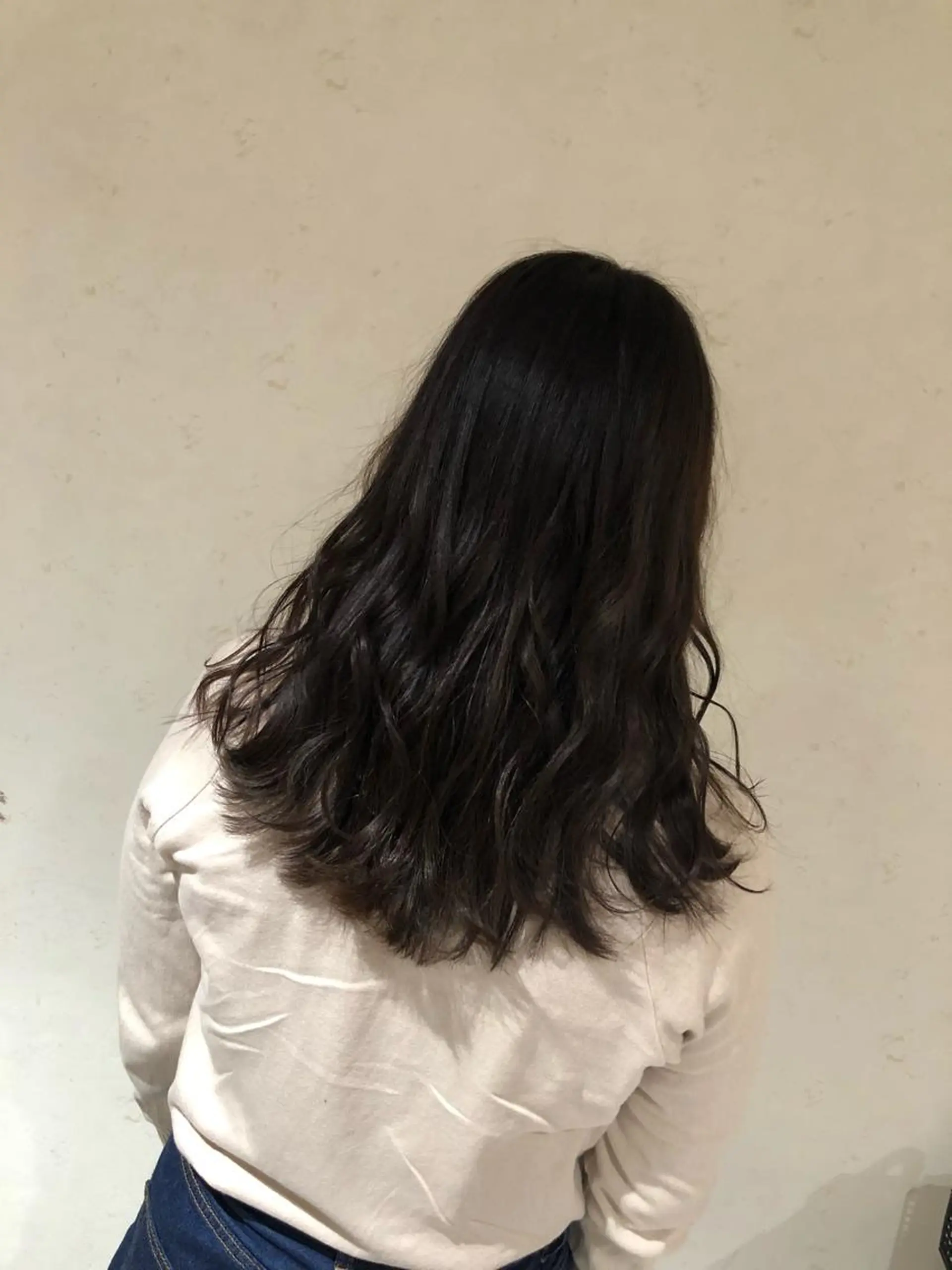 ロング カラー 小島嵩人 縮毛矯正 髪質改善のヘアスタイル