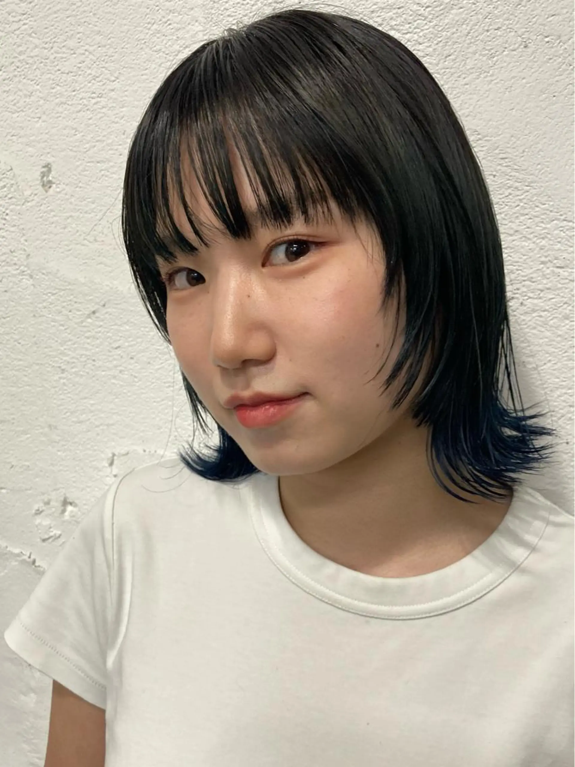 ミディアム ウルフカット BRIST kitaのヘアスタイル