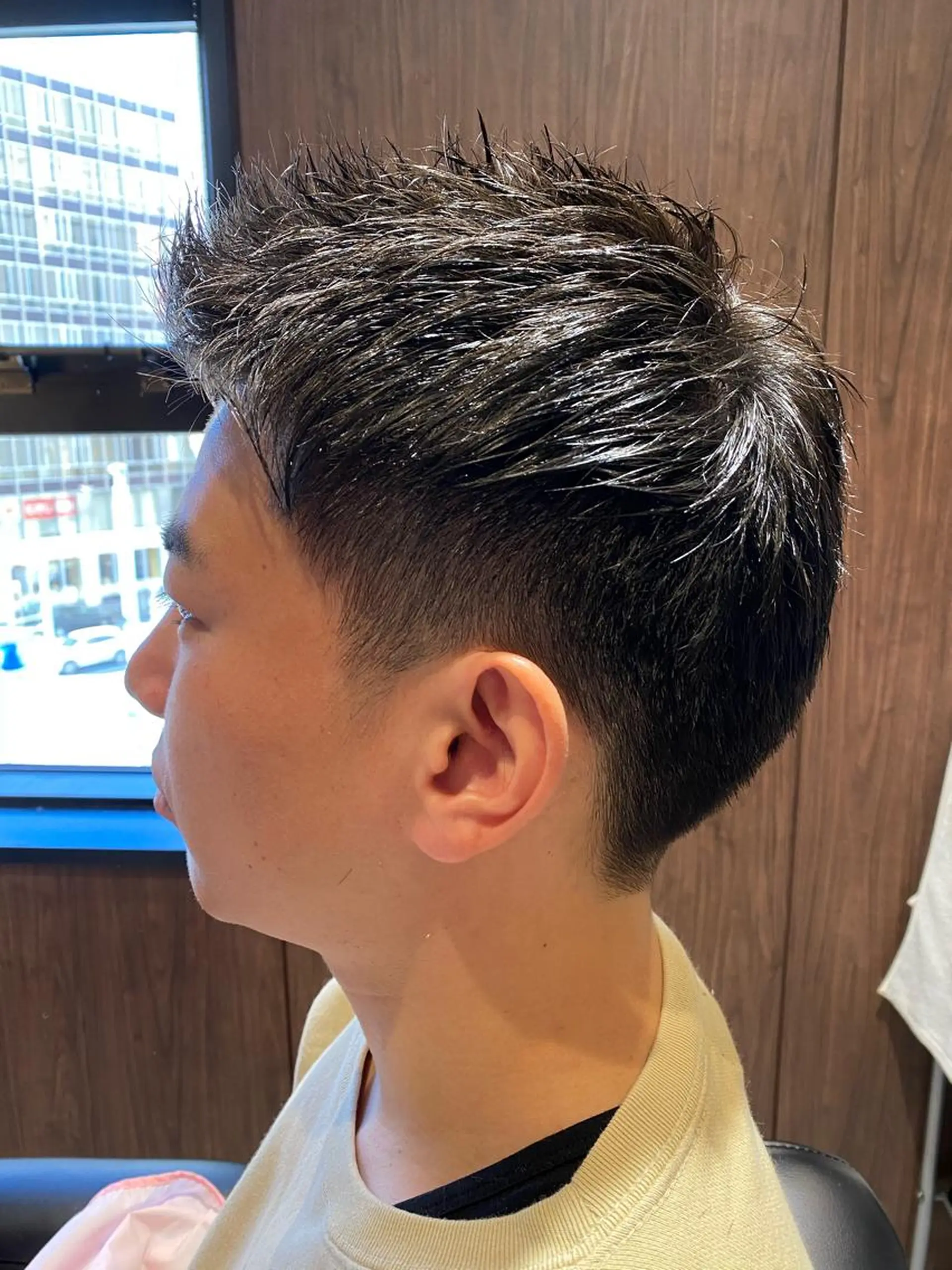 ショート ショートヘア 小野 大輔のヘアスタイル