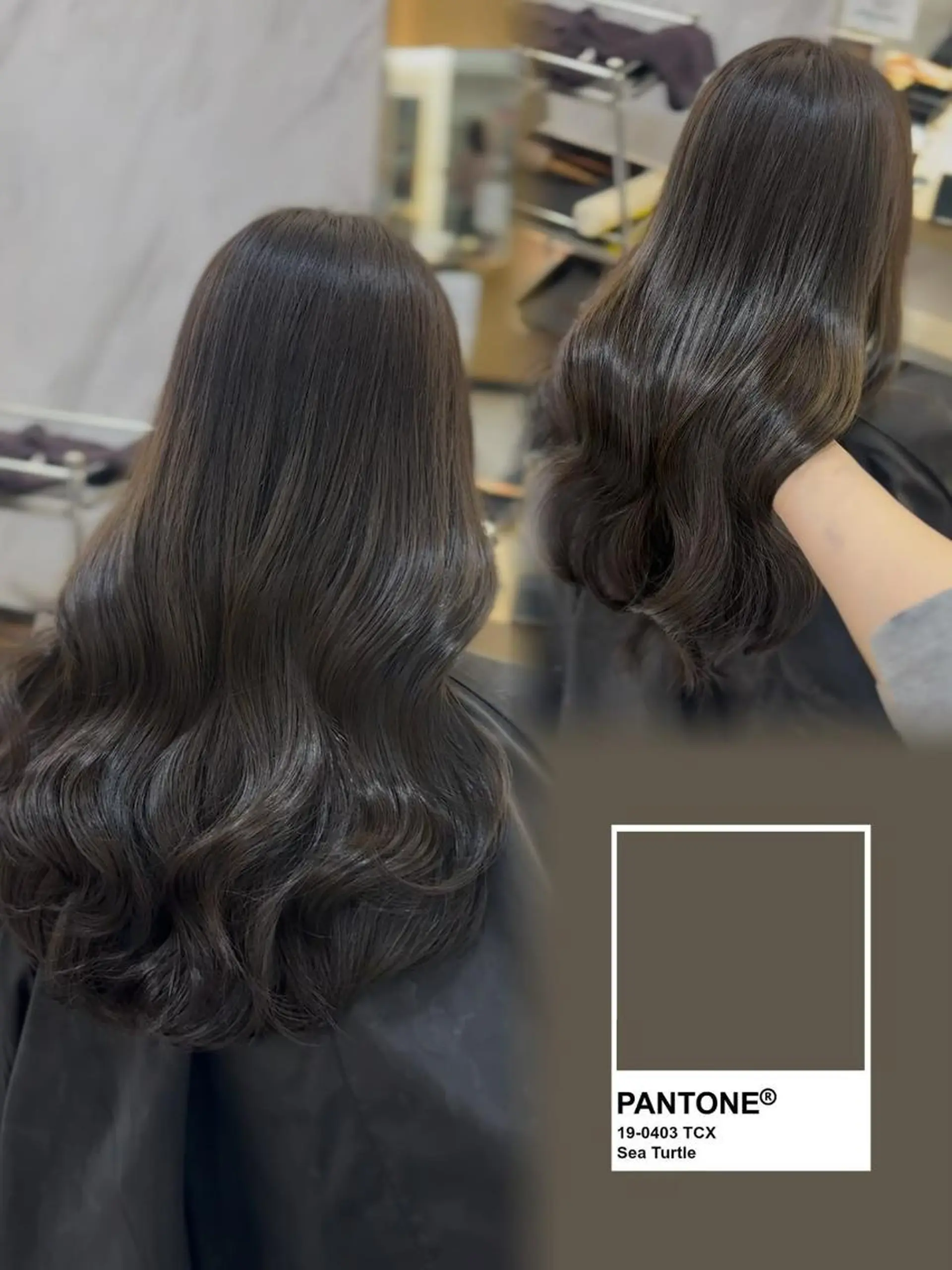 ミディアム カラー L.E.M 仙台のヘアスタイル