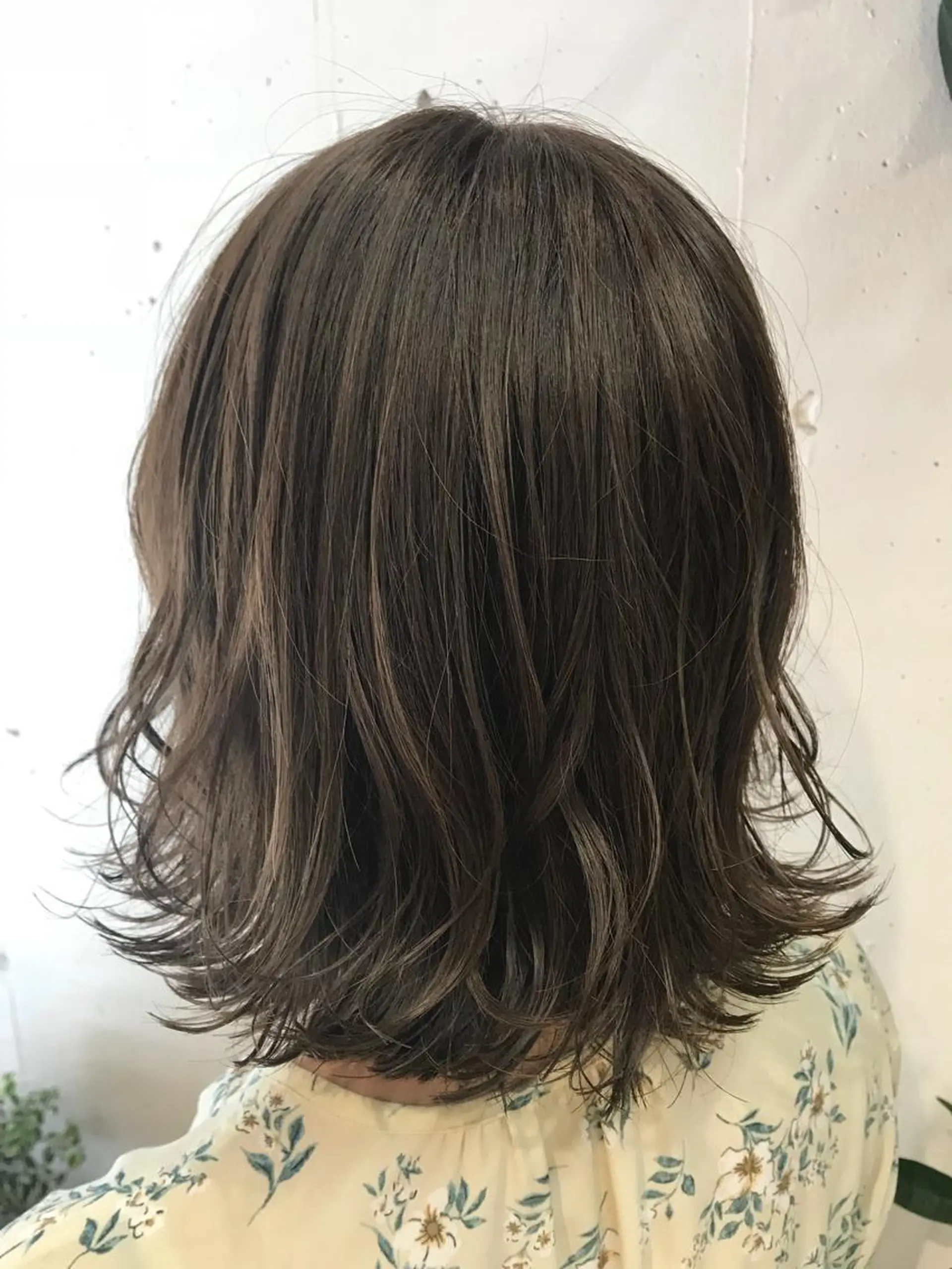 ミディアム カラー カット ヘアカラー 韓国ヘア/レイヤー /透明感カラー❤️のヘアスタイル