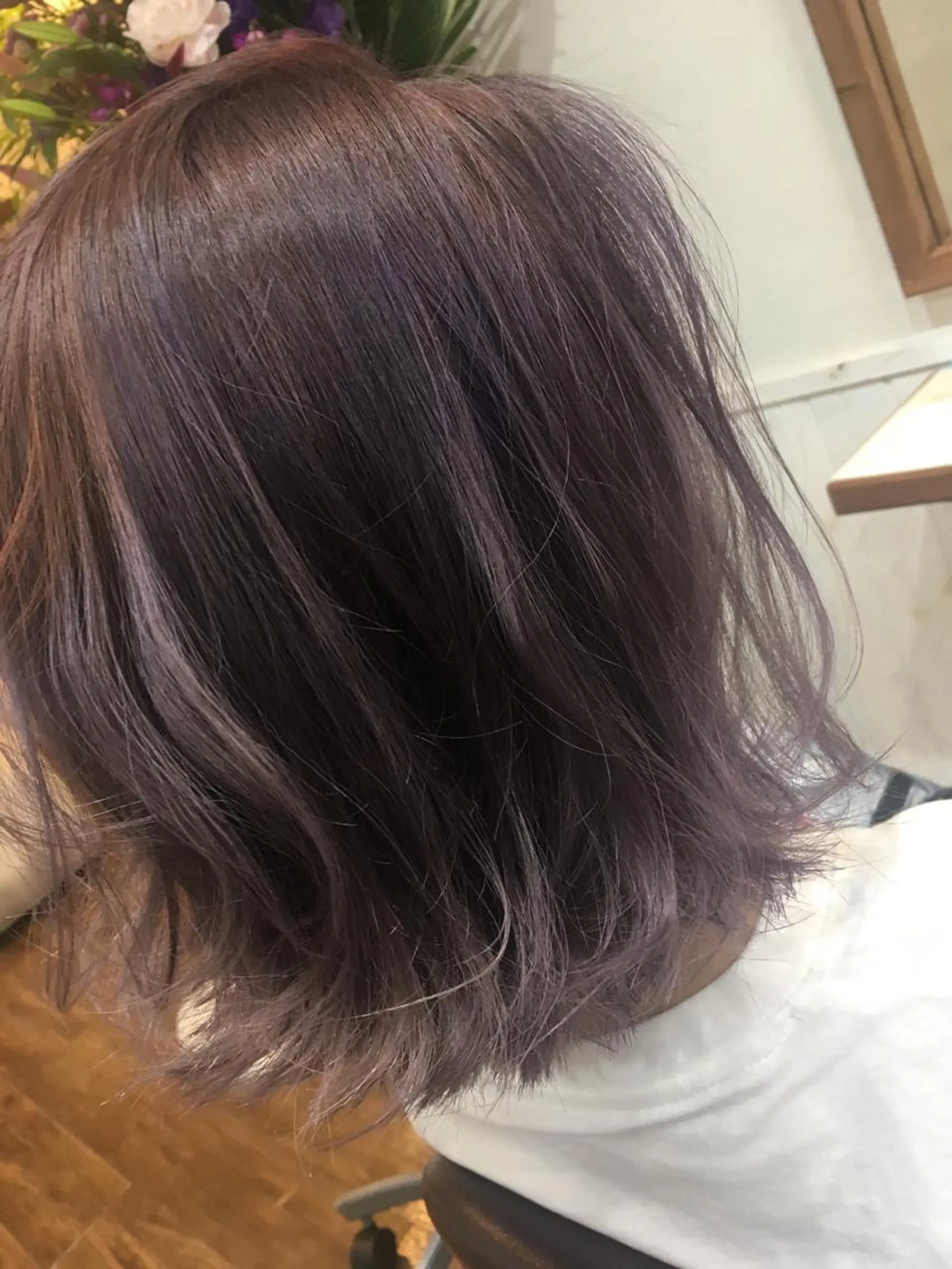 カラー ヘアカラー ブリーチ毛縮毛矯正 👑山口のヘアスタイル