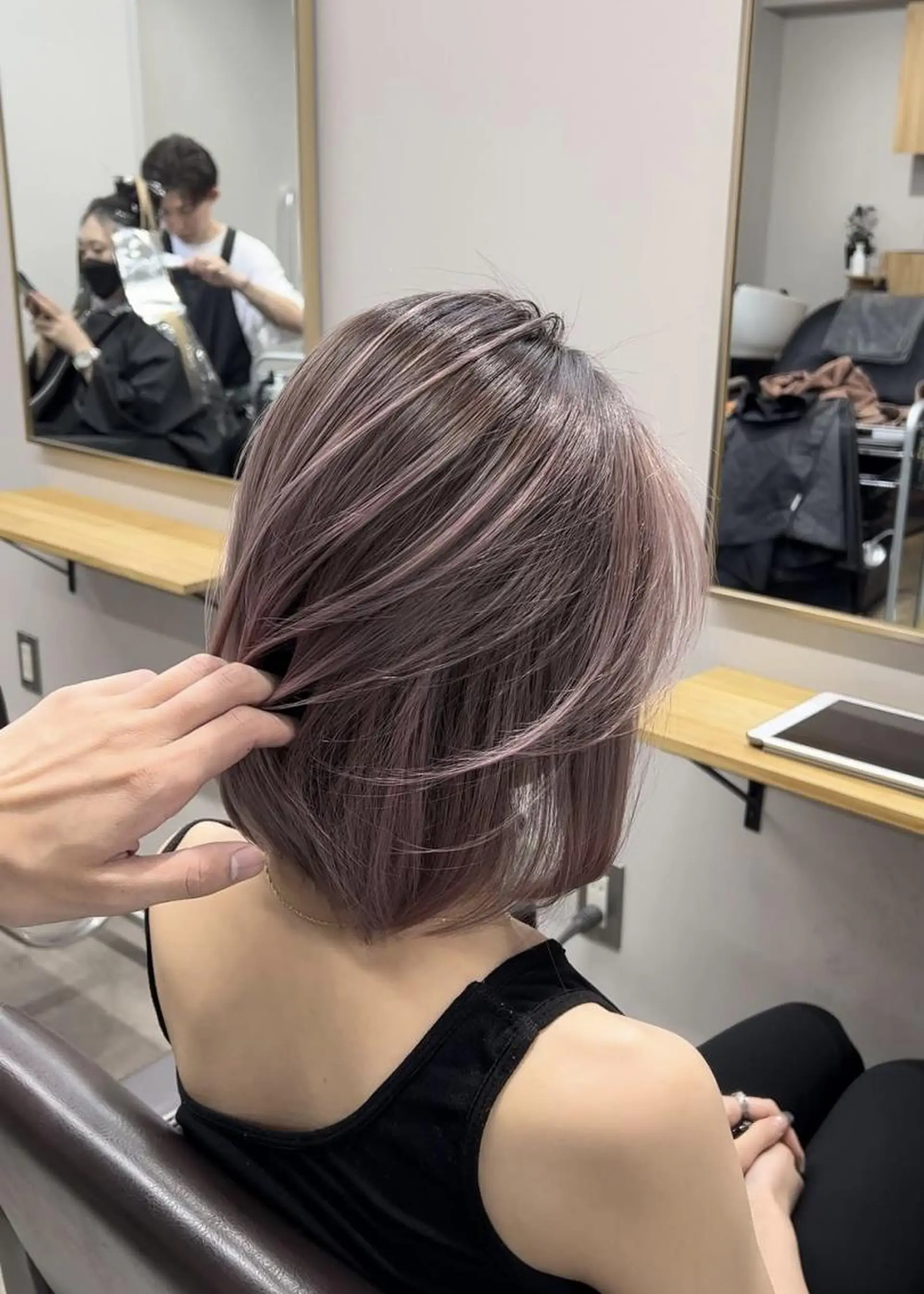 ミディアム カラー ✨【公式】 juhl.横浜✨のヘアスタイル