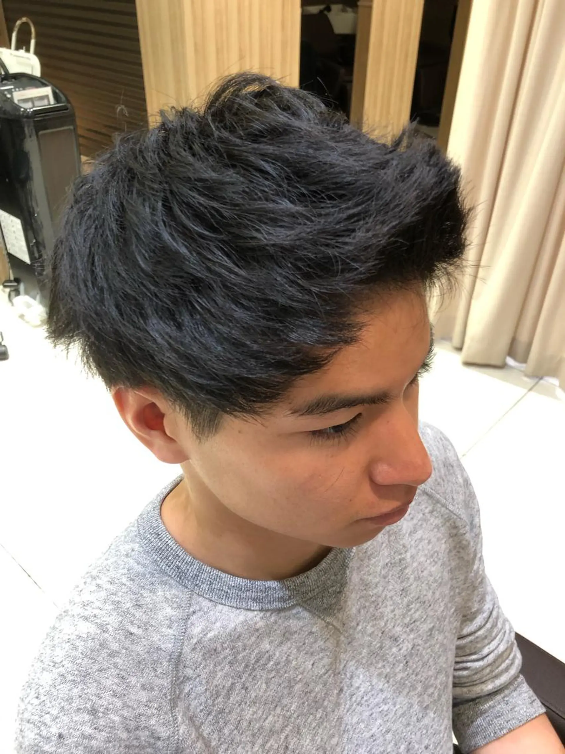 ショート ヘアアレンジ メンズ モヒカン 似合わせカット カット メンズパーマ特化/ メッシュ/薫/店長のヘアスタイル