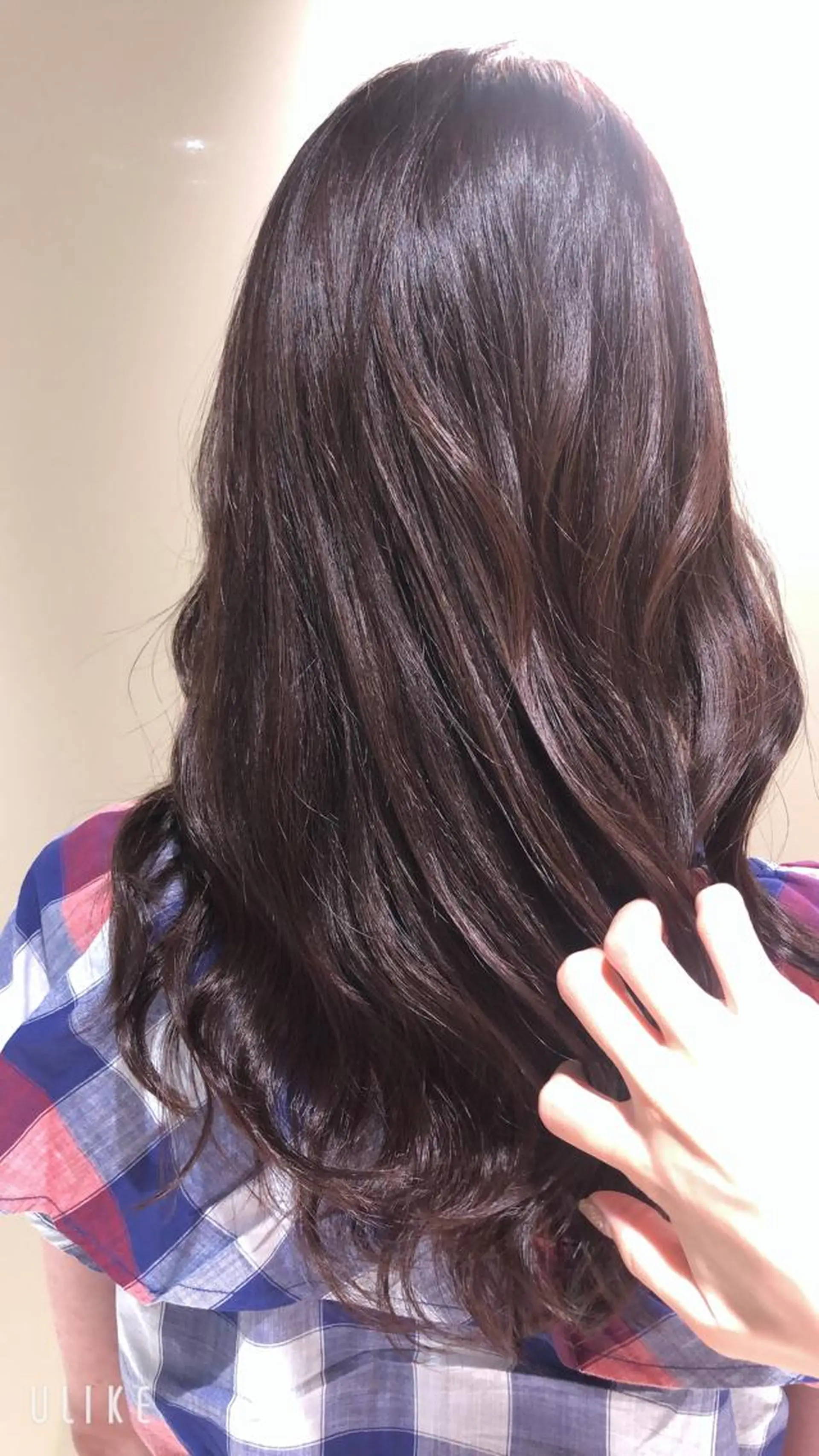 ロング カラー パーマ ヘアアレンジ グレージュ ラベンダーカラー ラベンダーグレージュ ラベンダーグレー 【似合うが見つかる】 Hanaのヘアスタイル