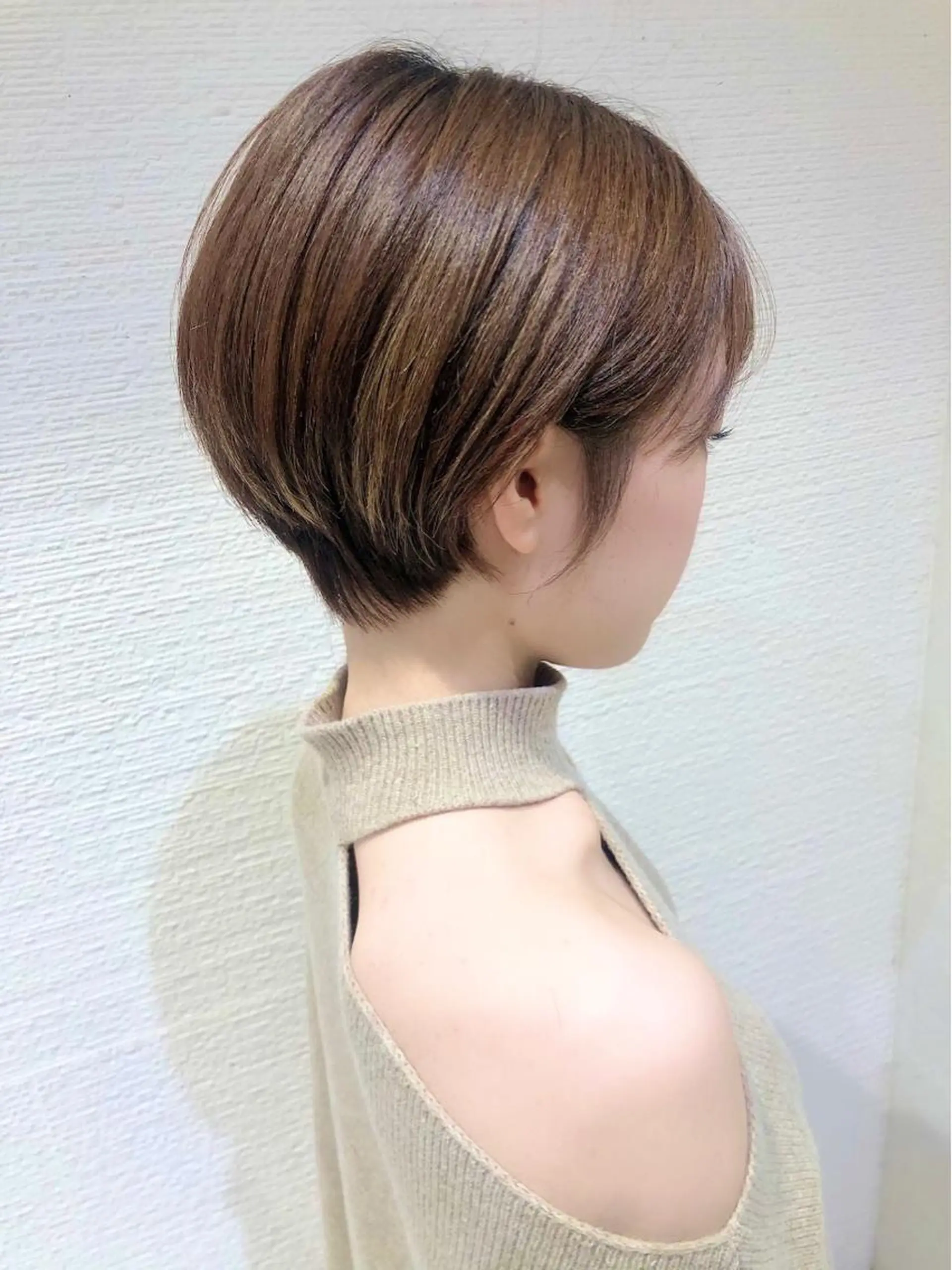 ショート 三鷹で1番ショート ボブをカットする新谷のヘアスタイル