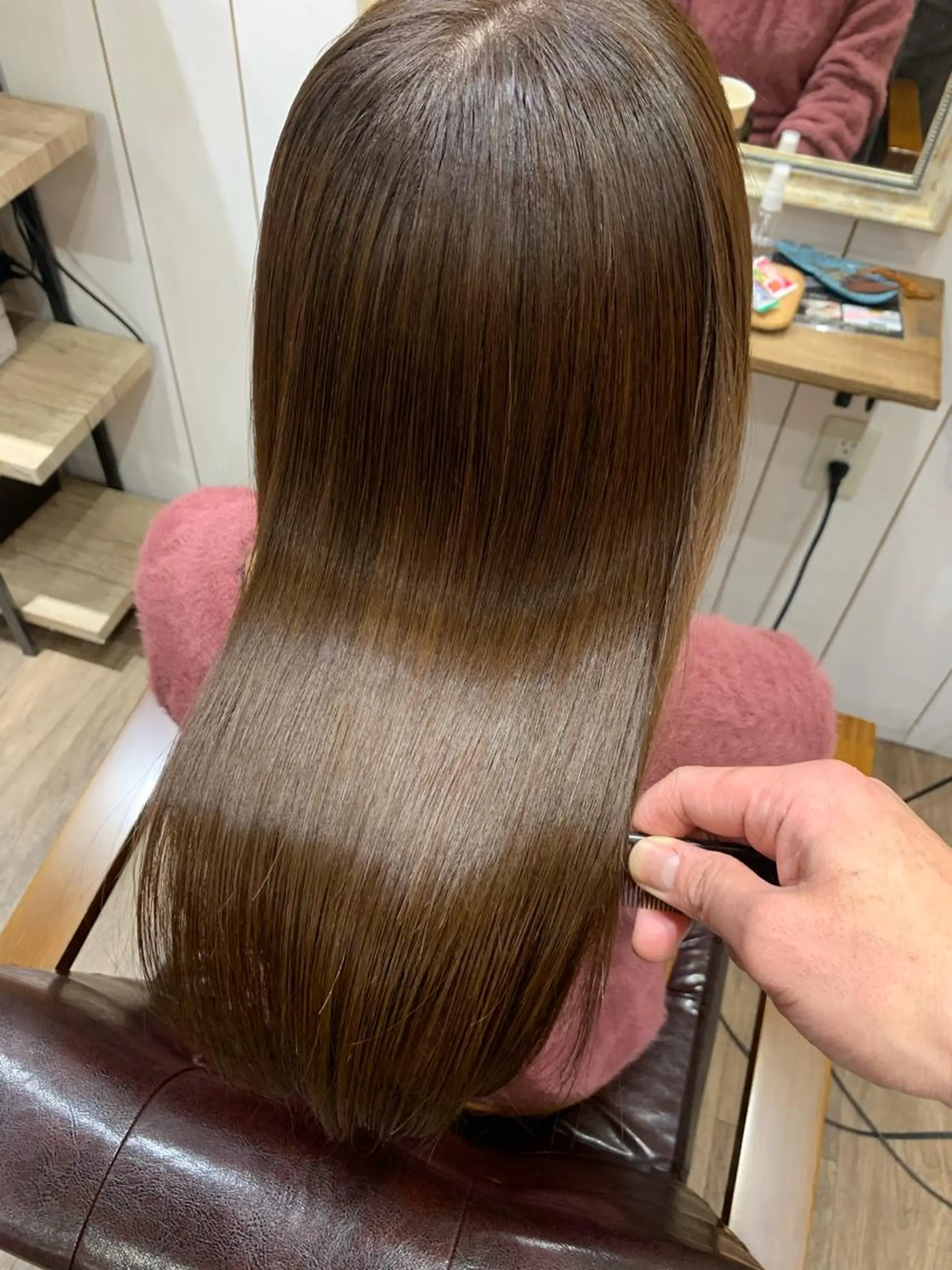 ミディアム トリートメント 前井 正人のヘアスタイル