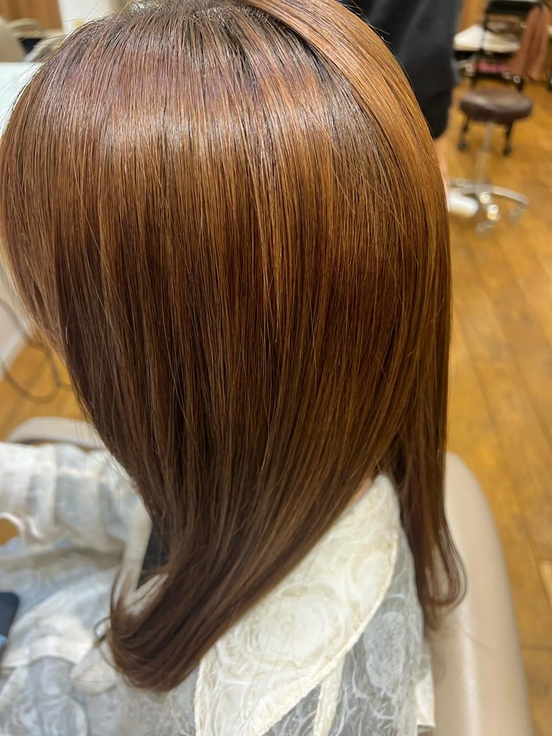 ロング 村中 逸紀のヘアスタイル