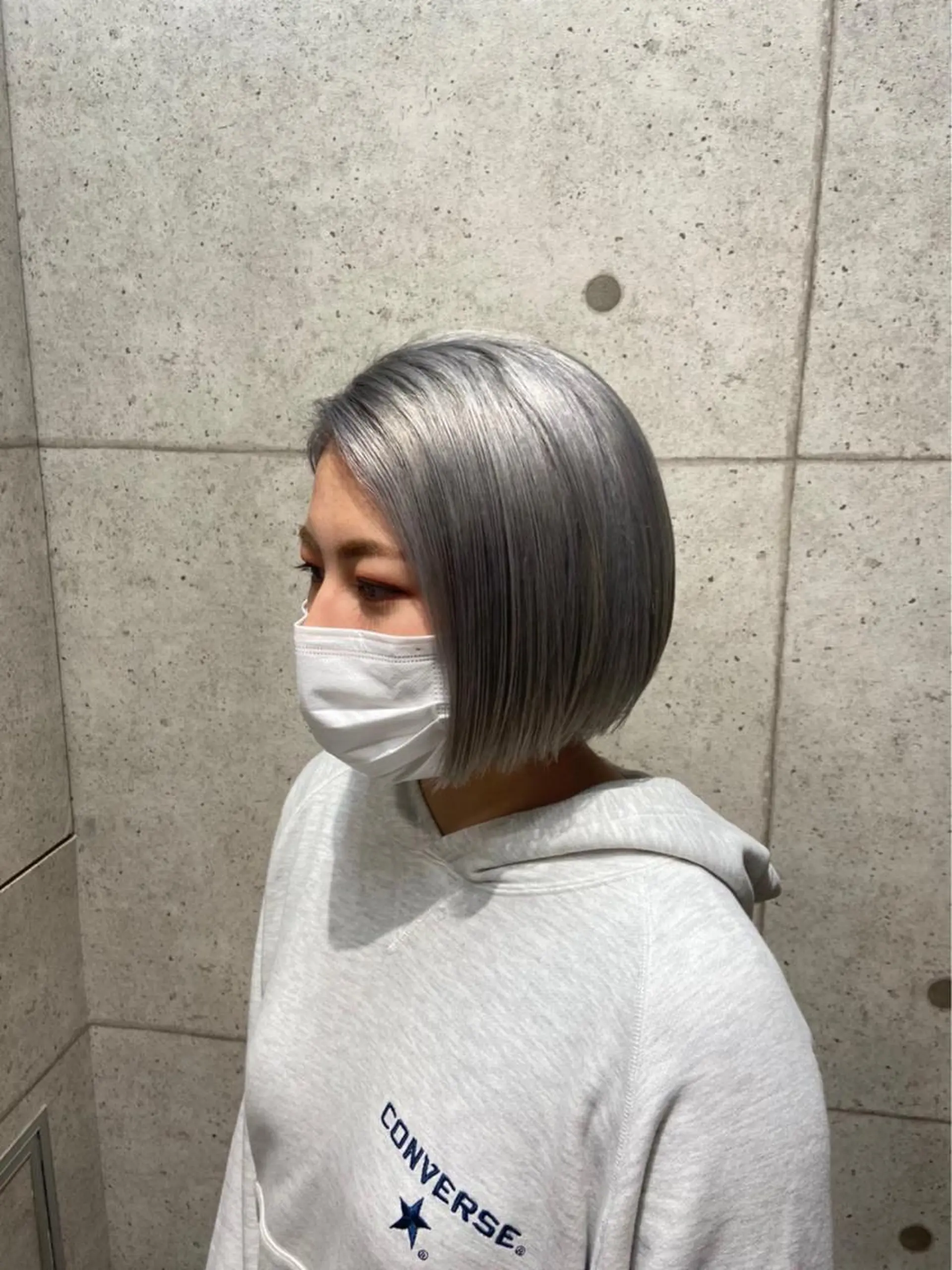 ショート カラー ハイトーンカラー ショートヘア 藤田 清志のヘアスタイル