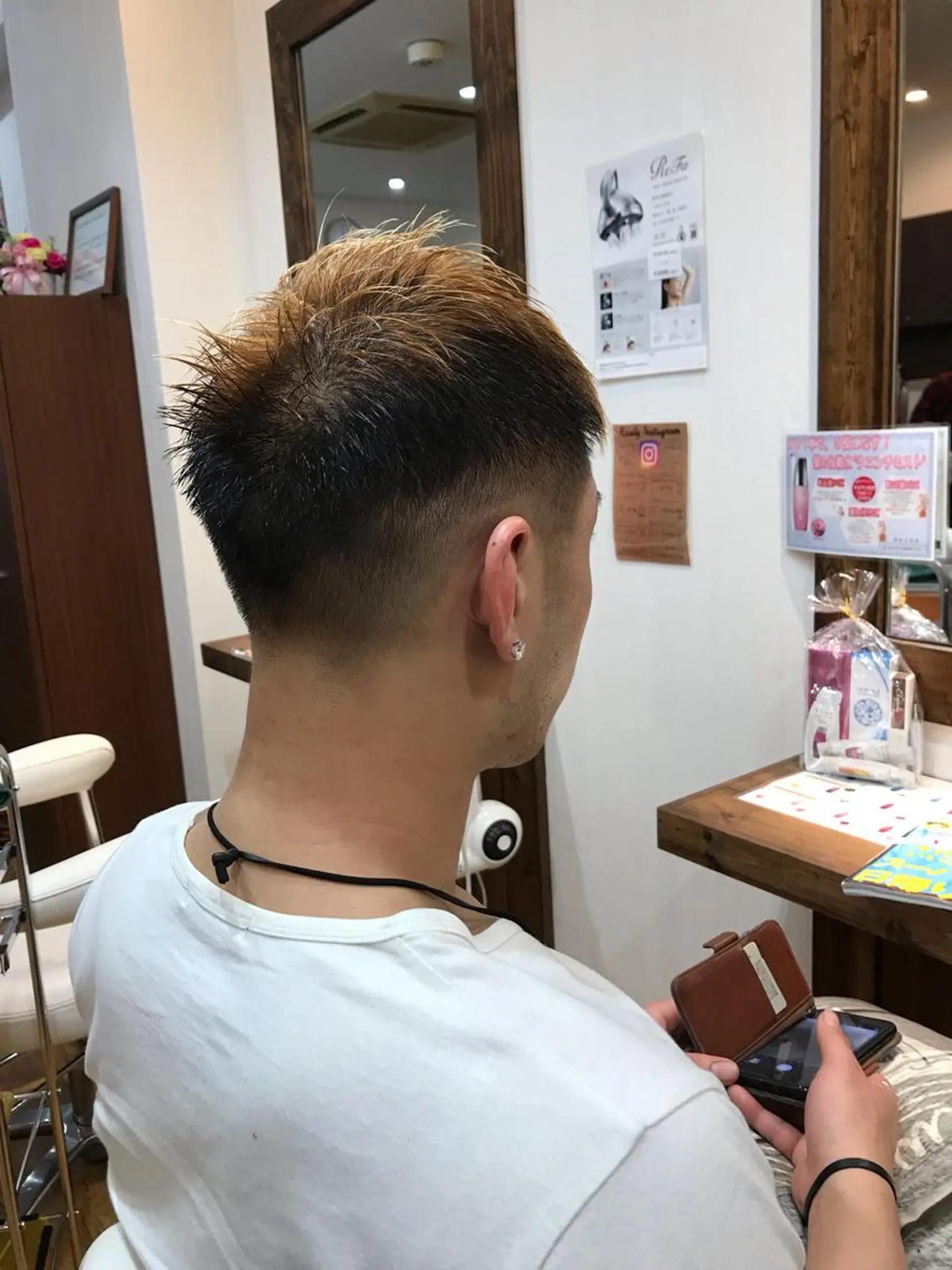 ショート ベリショディレクター 小野 健太郎のヘアスタイル