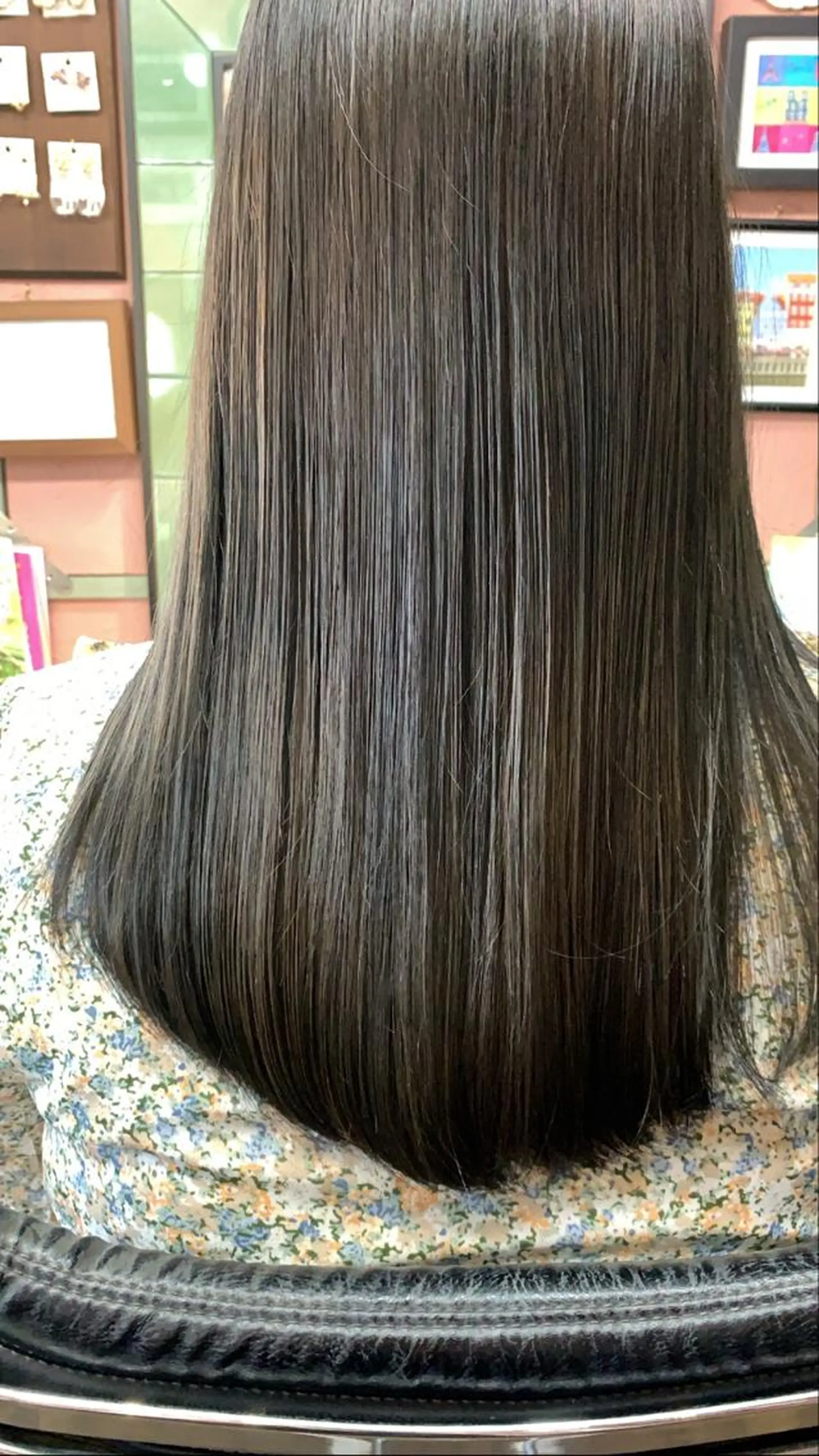 セミロング カラー chouette/ 根本優希のヘアスタイル